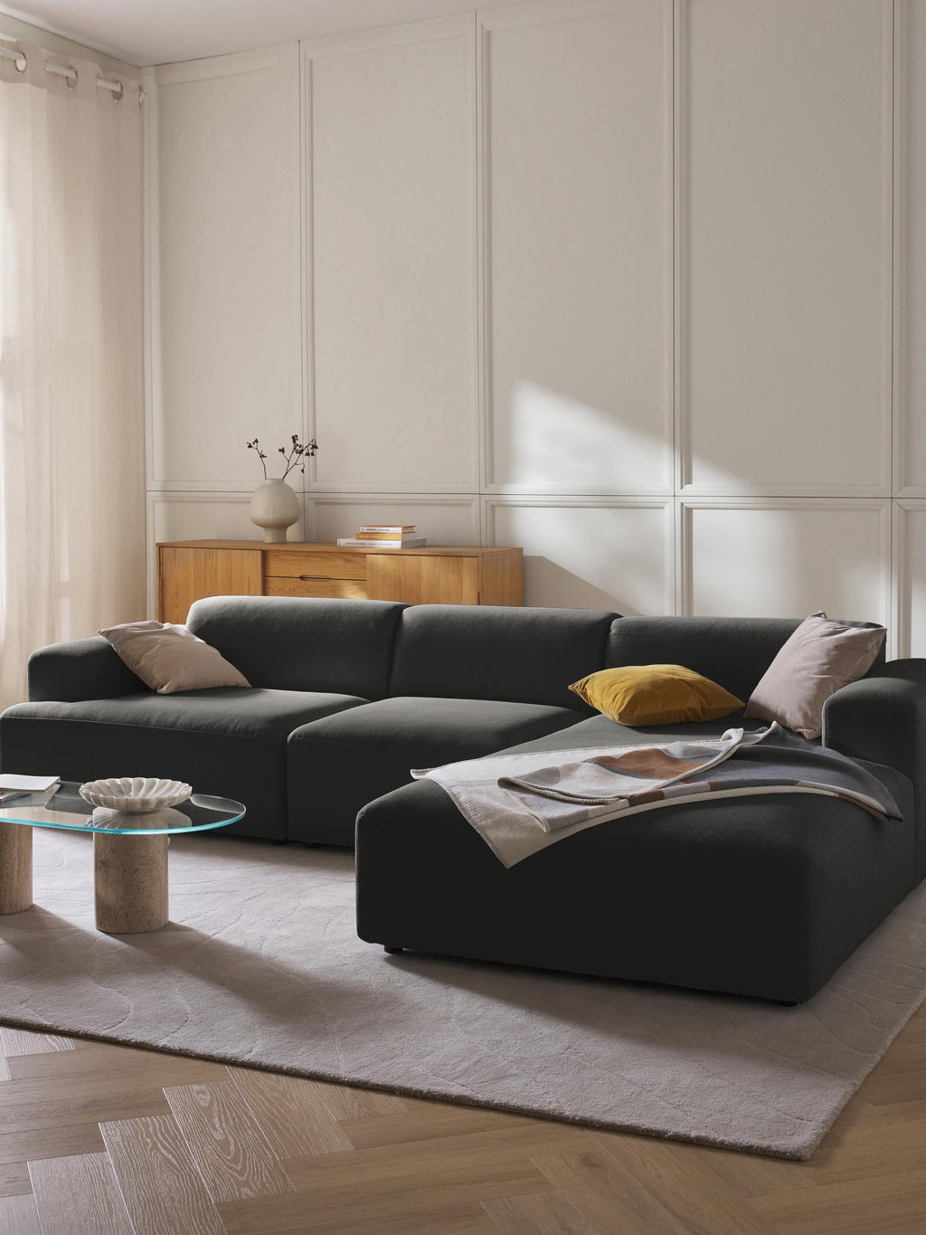 Melva Corner Sofa (4-seater)