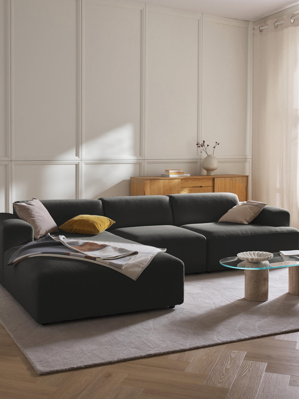 Melva Corner Sofa (4-seater)