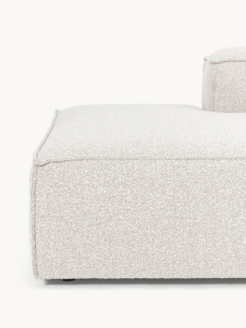 Lennon Bouclé Modular Ottoman
