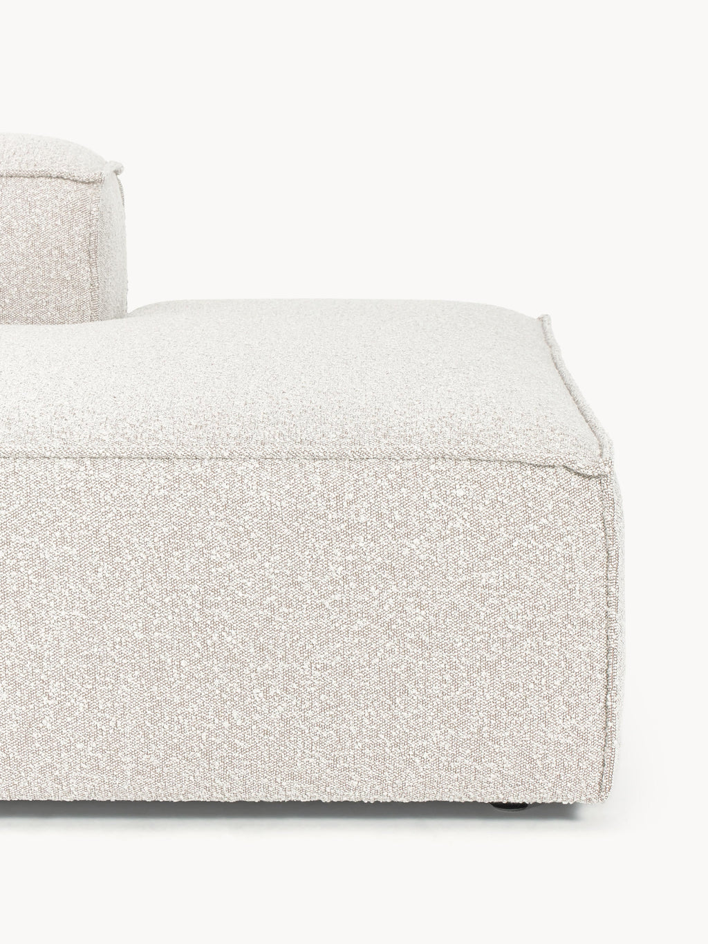 Lennon Bouclé Modular Ottoman