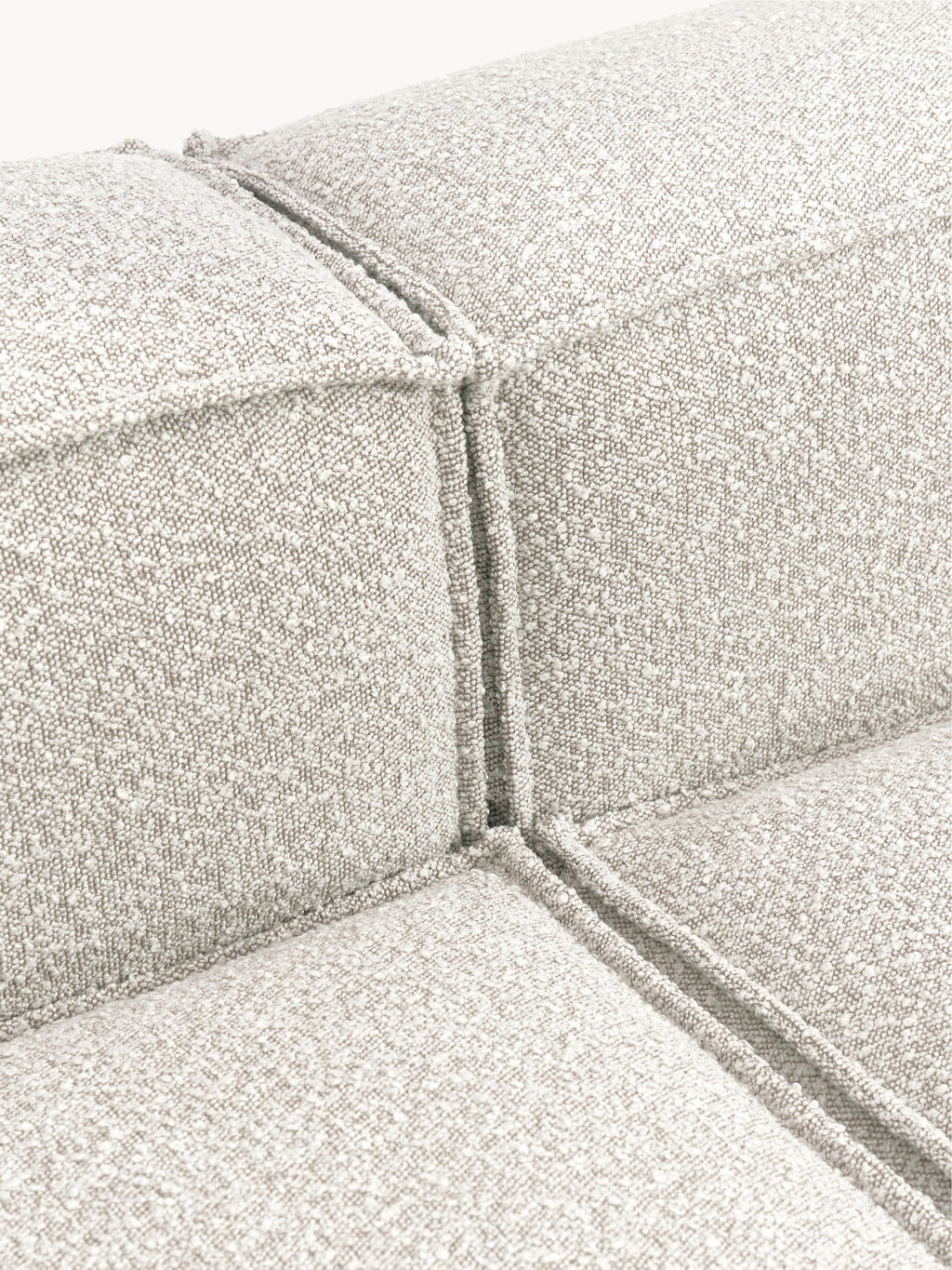 Lennon Bouclé Modular Ottoman