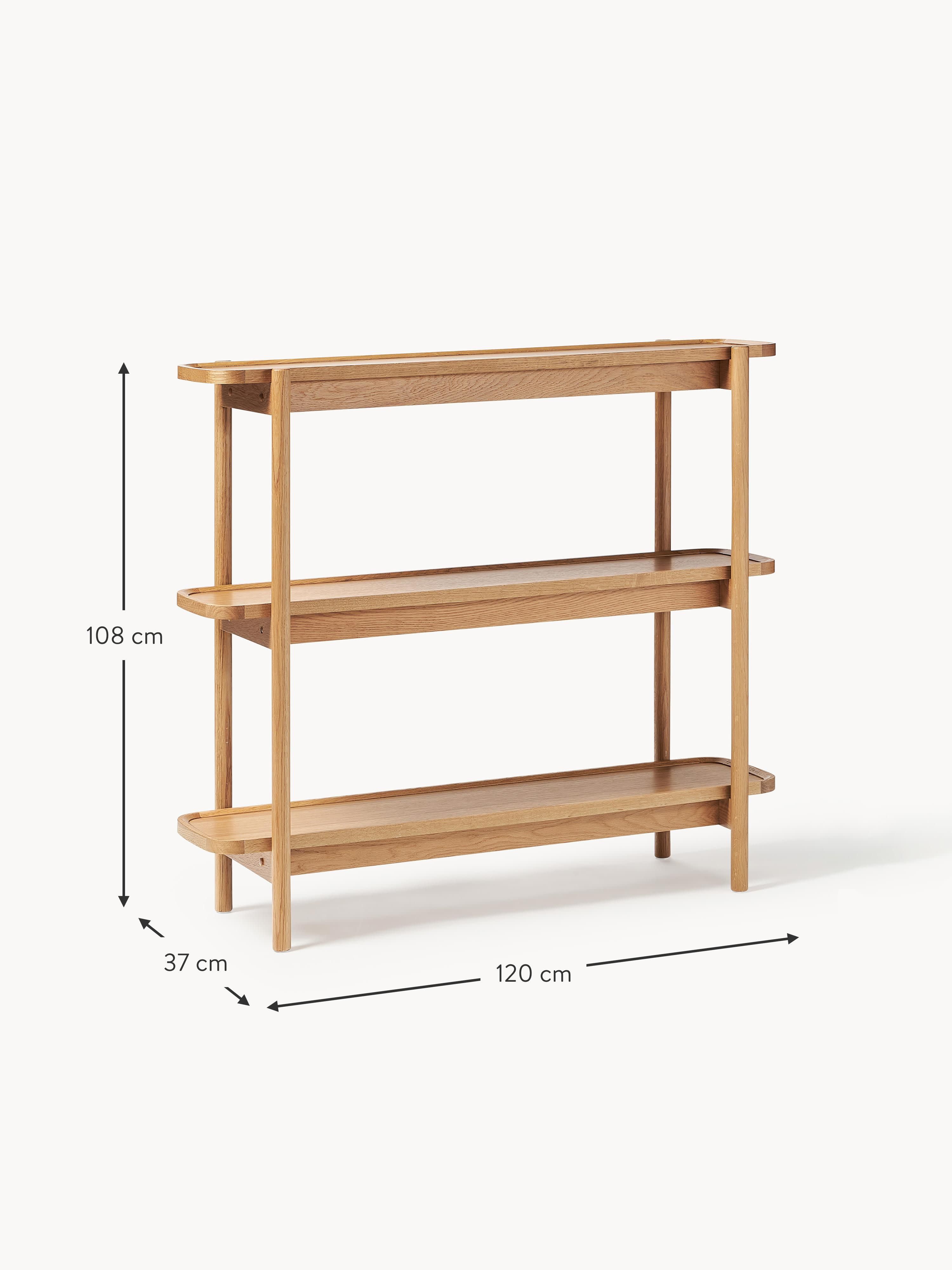 Libby Low Wooden Shelving Unit