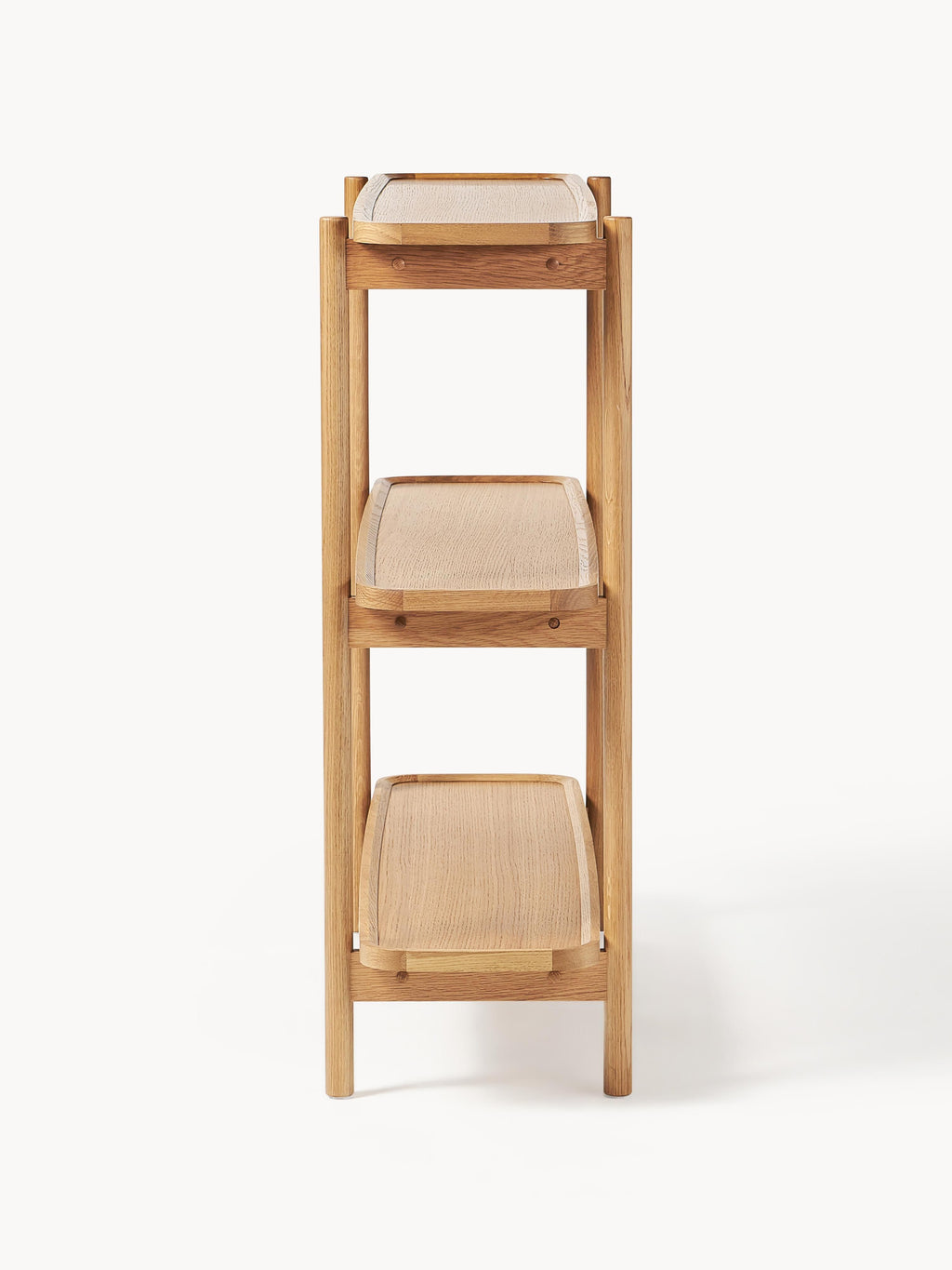 Libby Low Wooden Shelving Unit