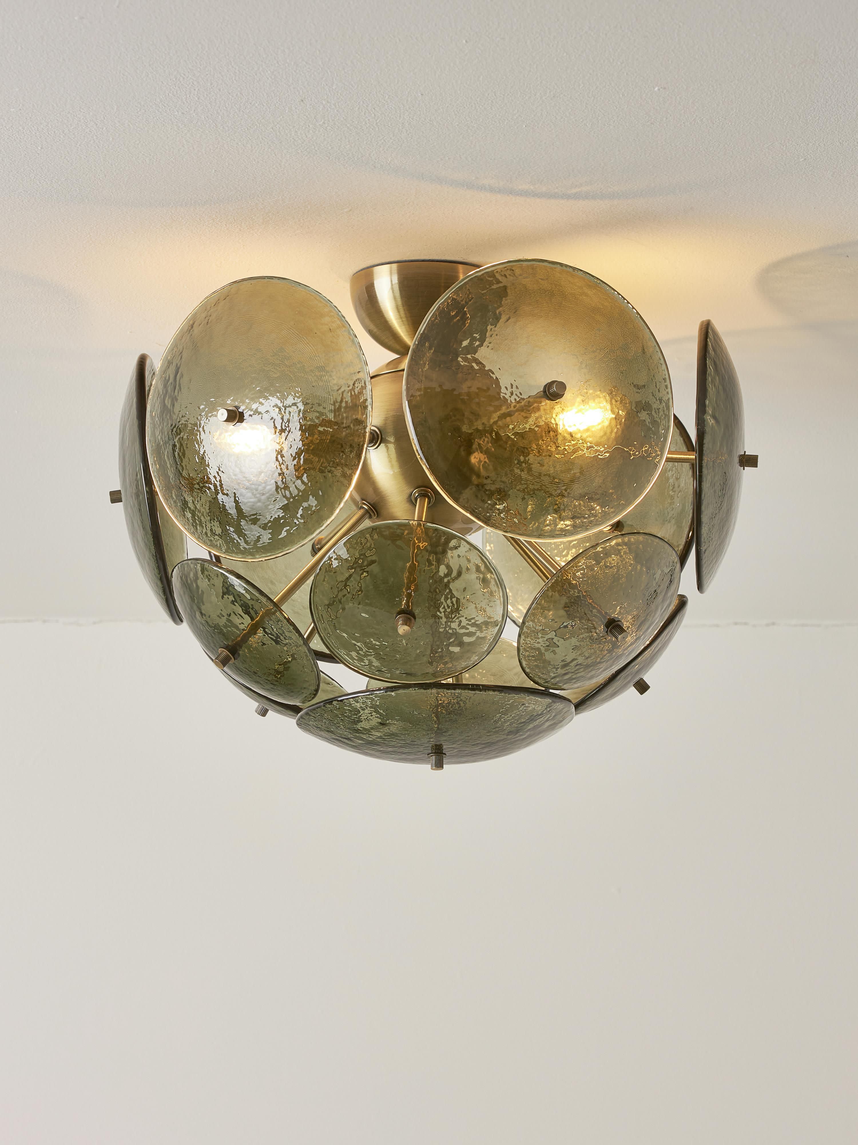 Glass Ceiling Lamp Mireille