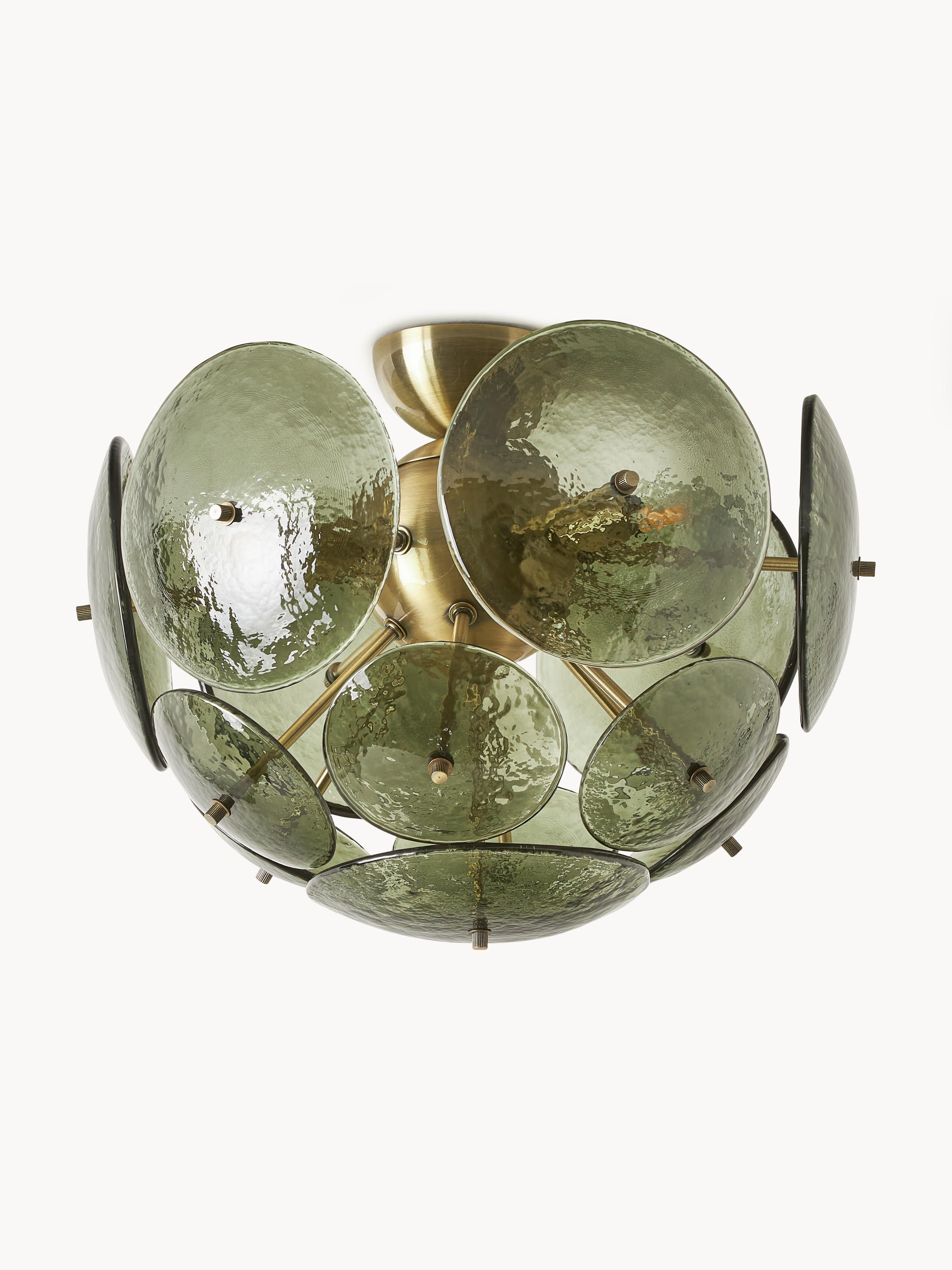Gallery image 1 - Glass Ceiling Lamp Mireille
