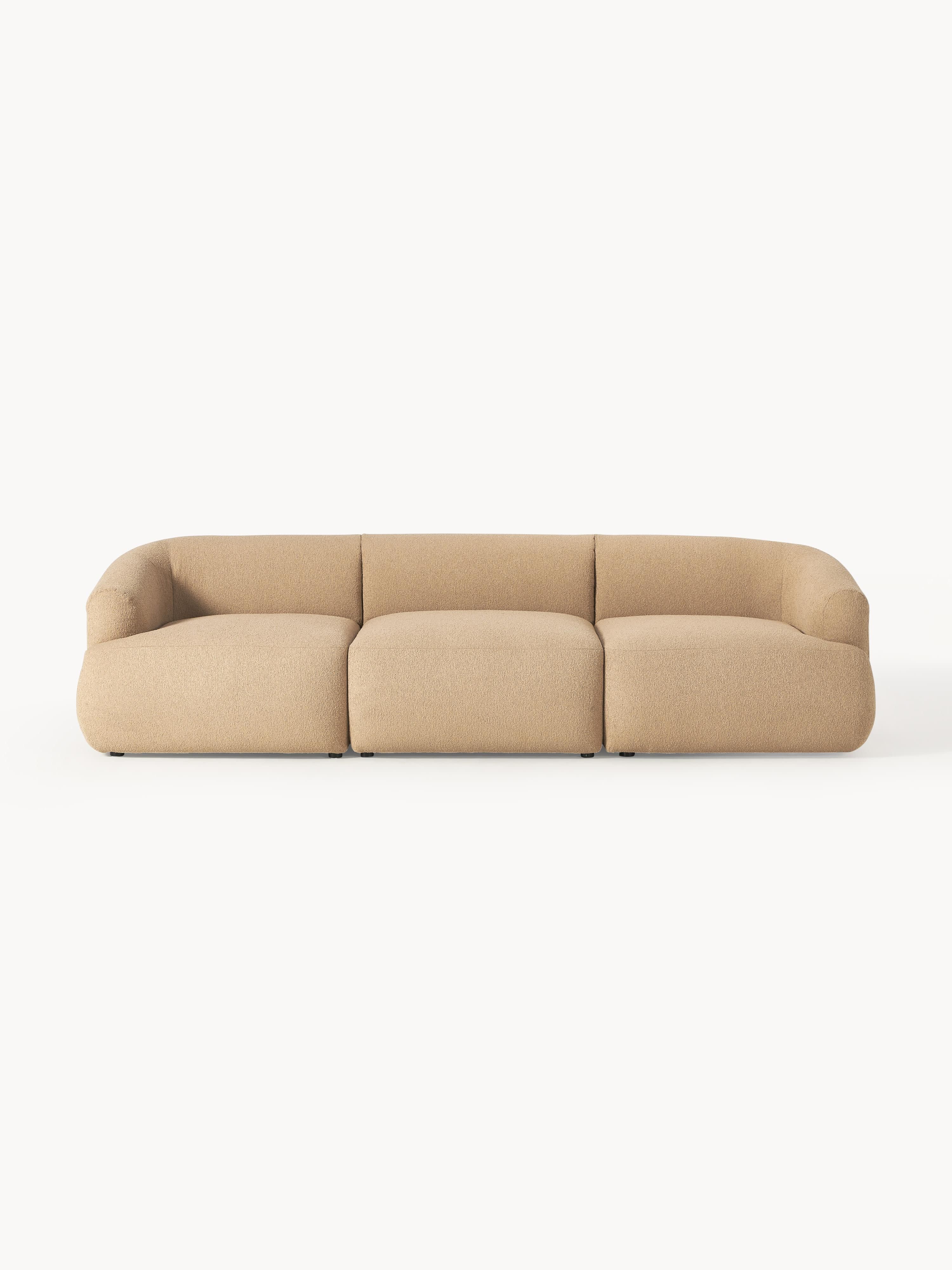 Sofia Modular Bouclé Sofa (4-seater)
