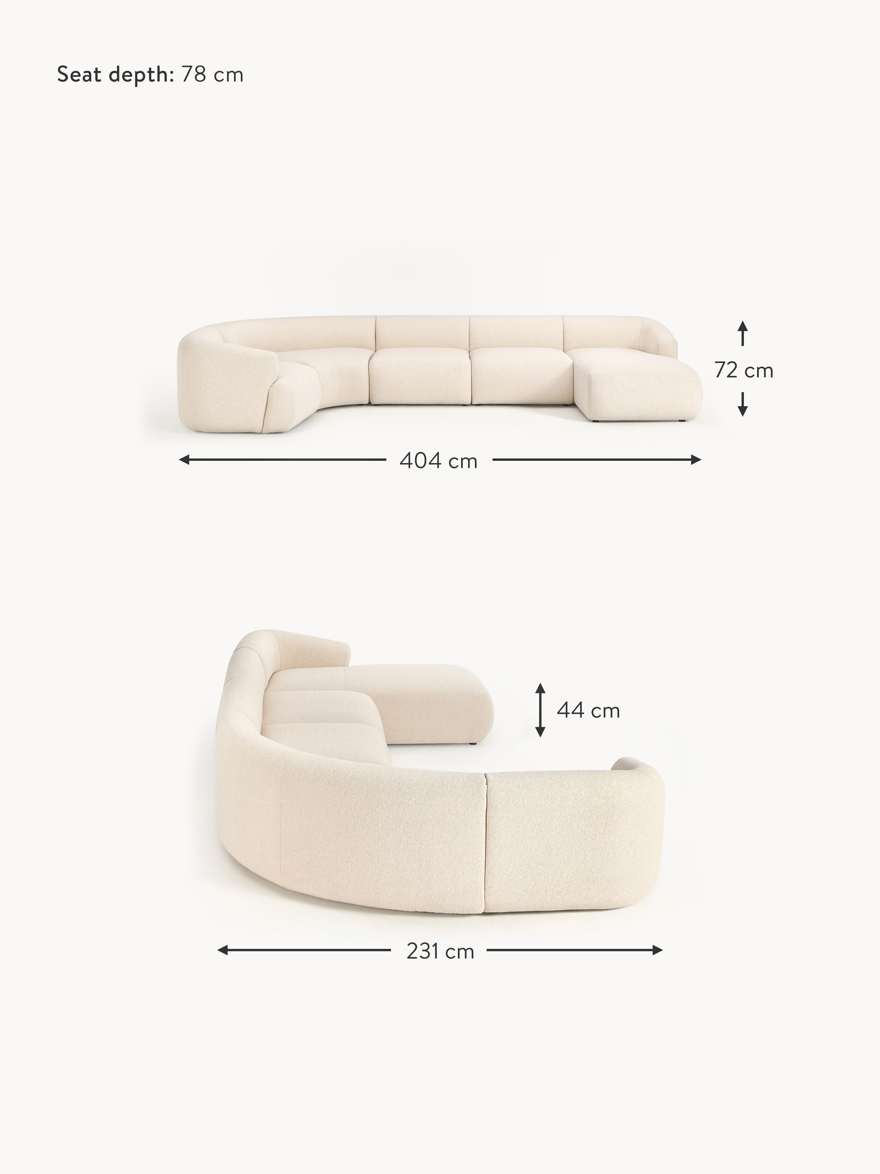 Sofia XL Modular Bouclé Sofa