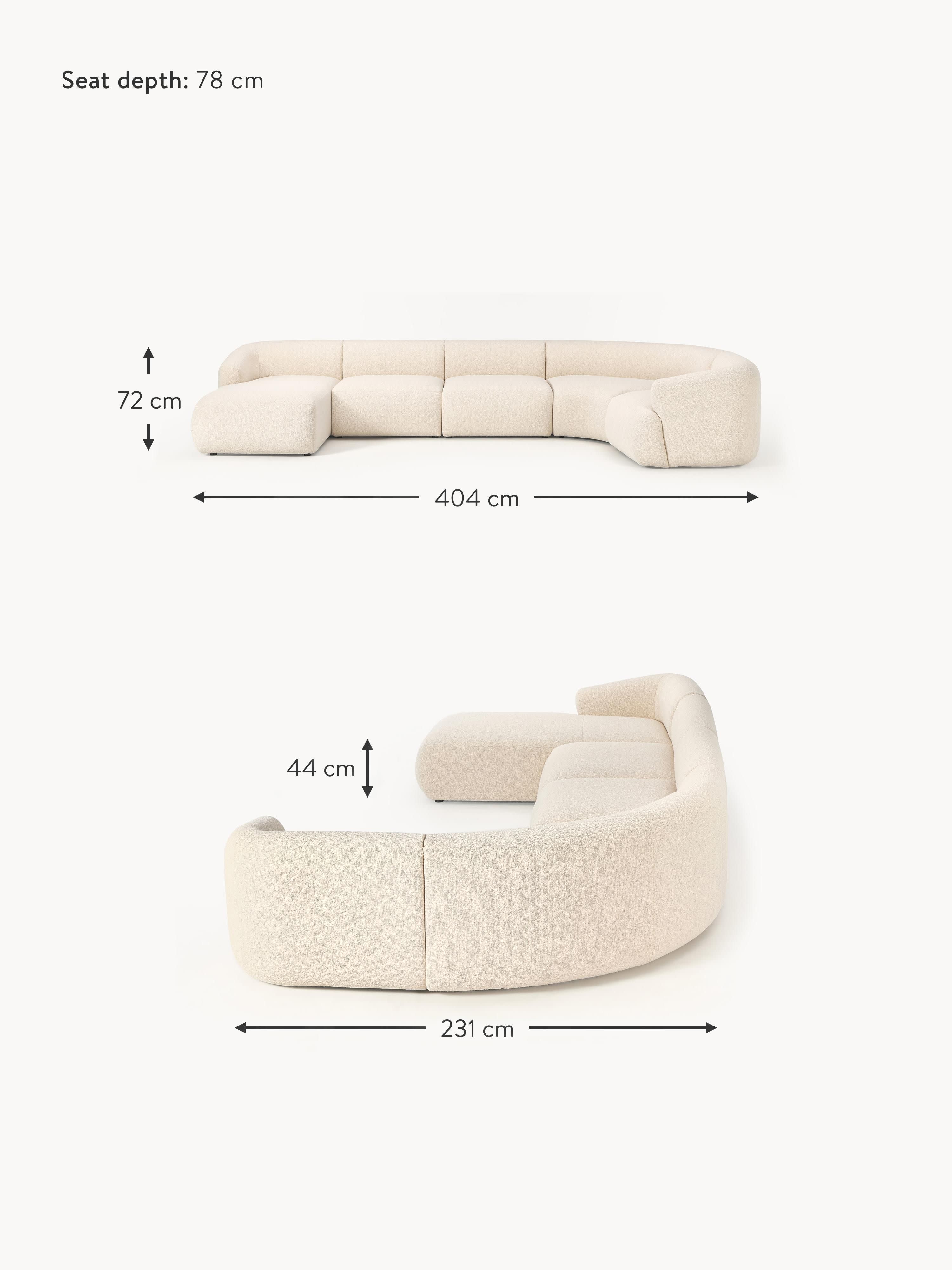 Sofia XL Modular Bouclé Sofa