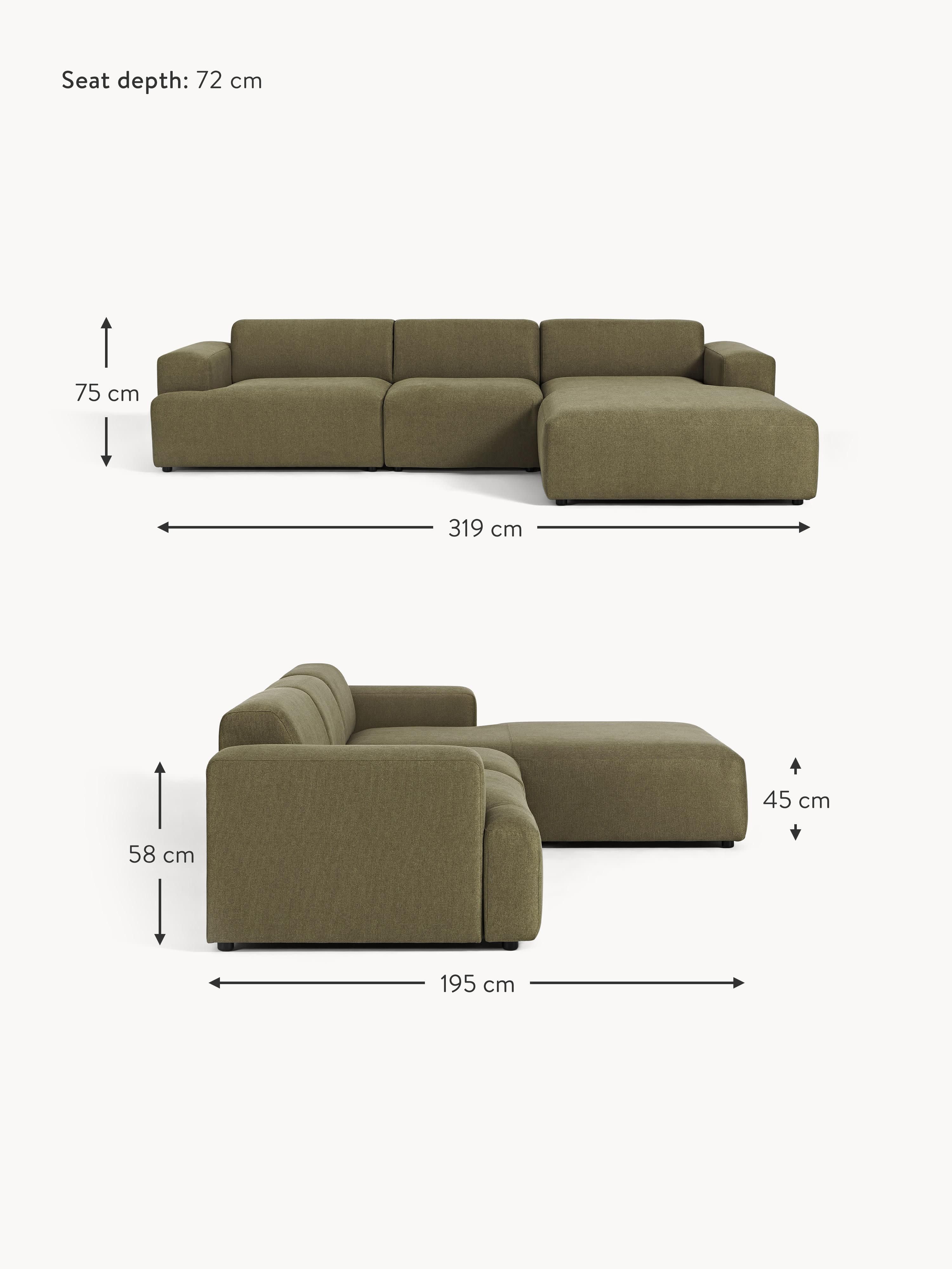 Melva Corner Sofa (4-seater)