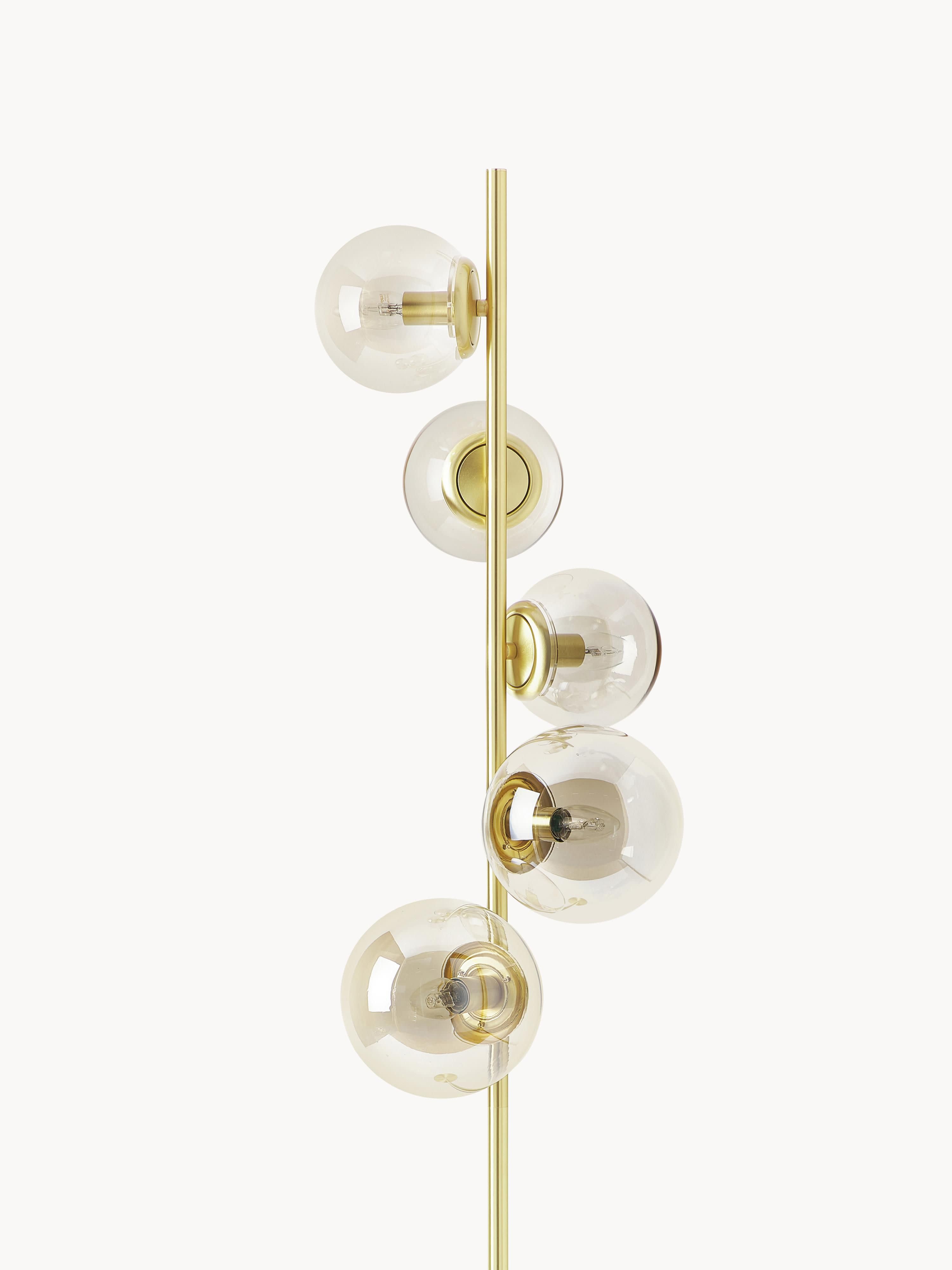 Casey Glass Floor Lamp