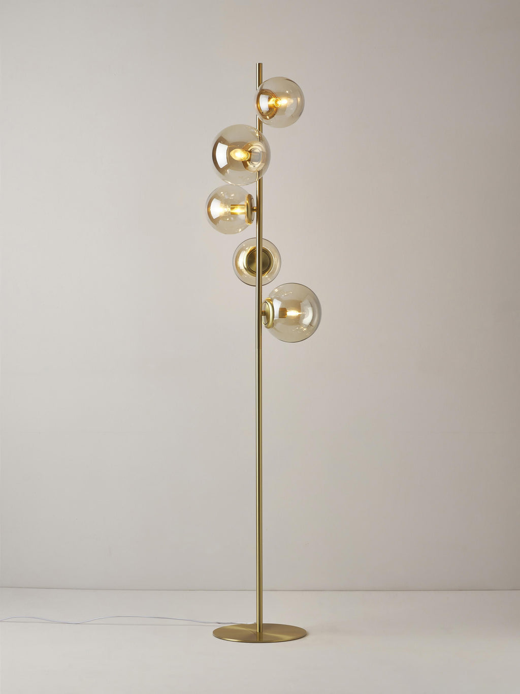 Casey Glass Floor Lamp