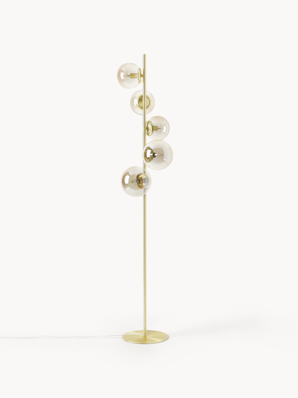 Casey Glass Floor Lamp