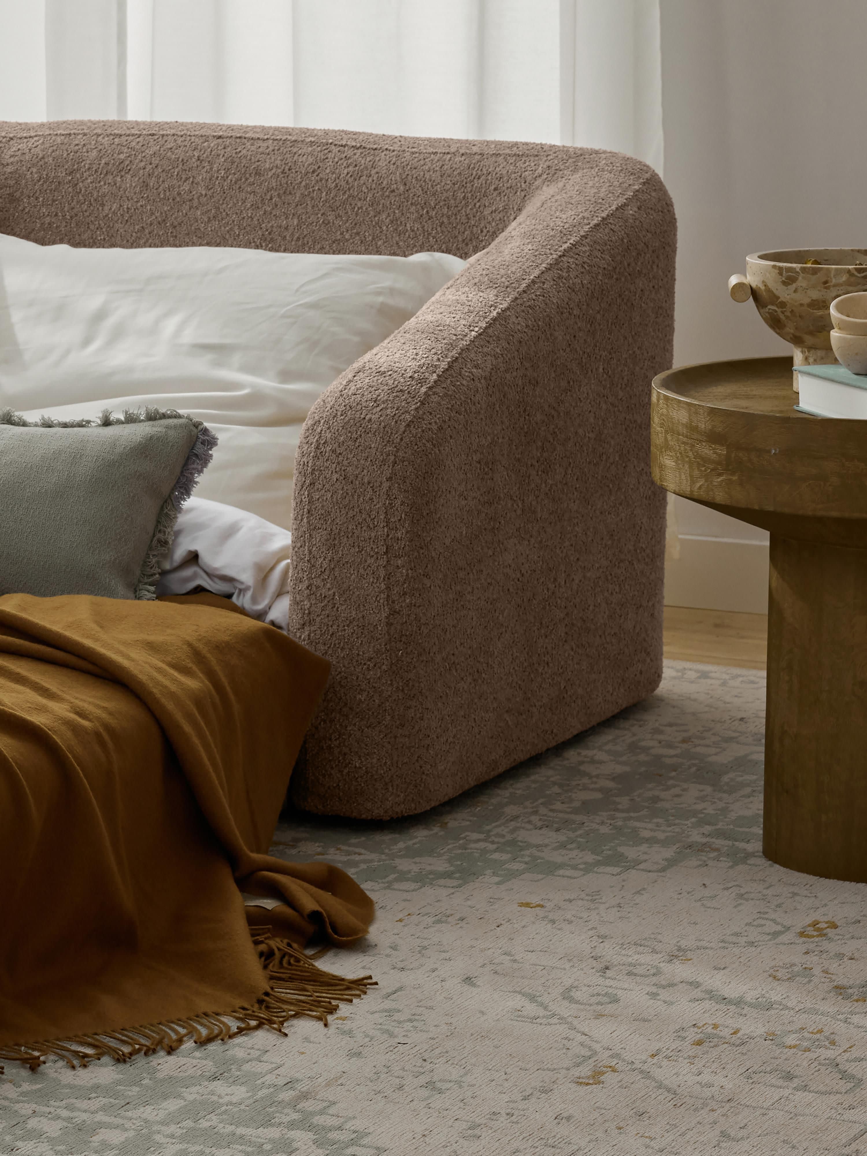 Eliot Teddy Bouclé Armchair Bed