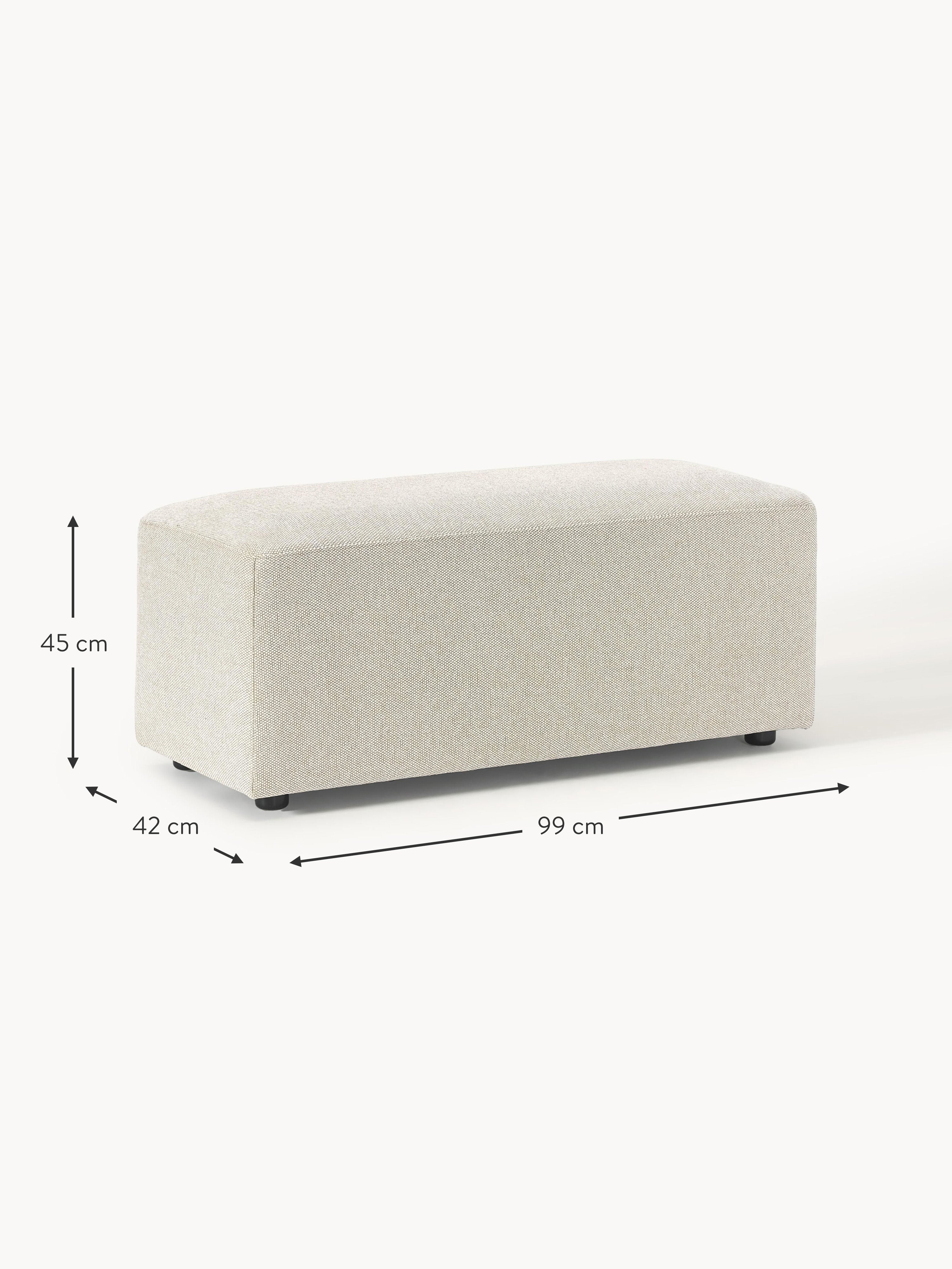 Melva Ottoman, W 99 x D 42 cm