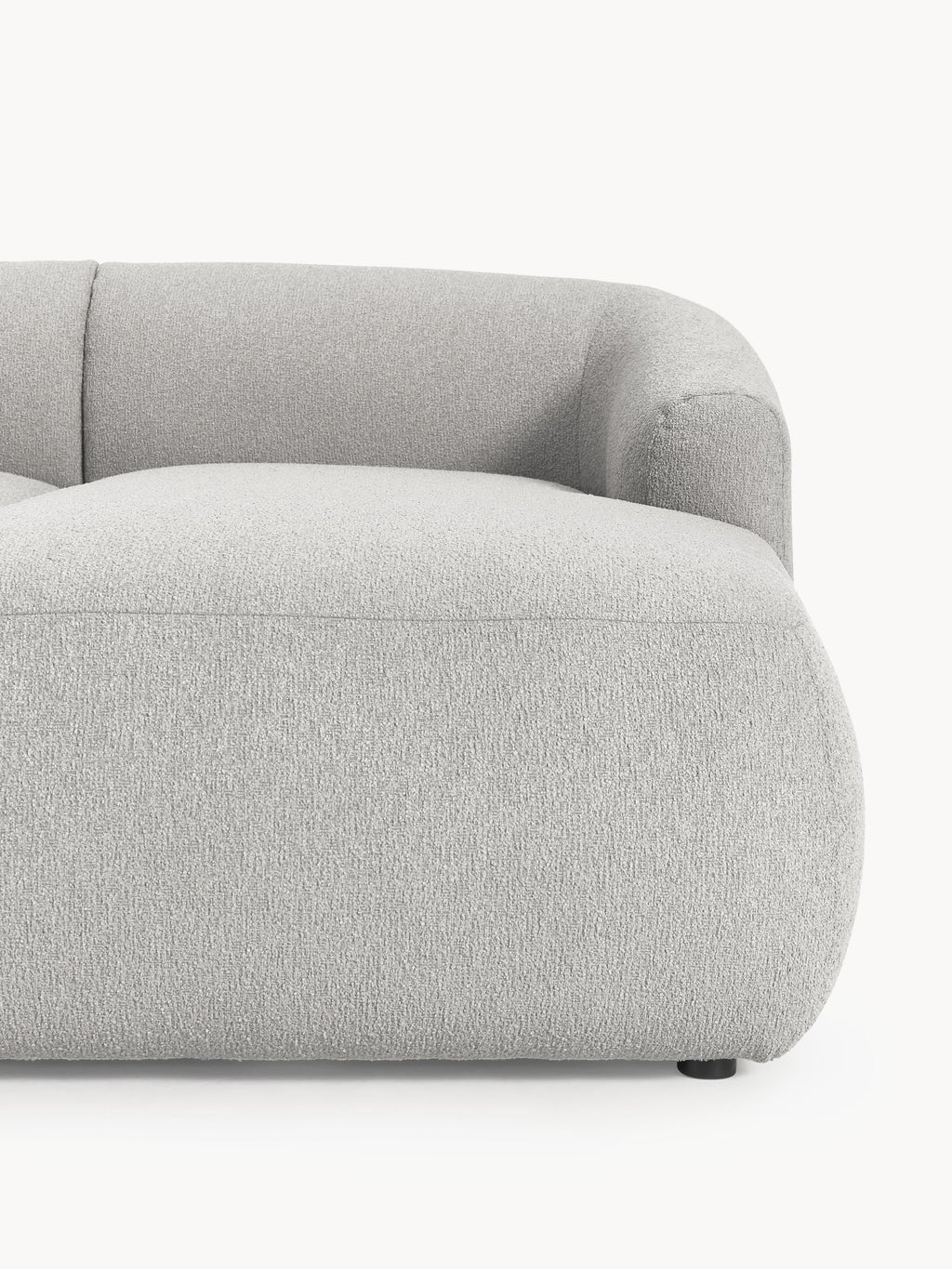 Sofia Modular Bouclé Corner Sofa (4-seater)
