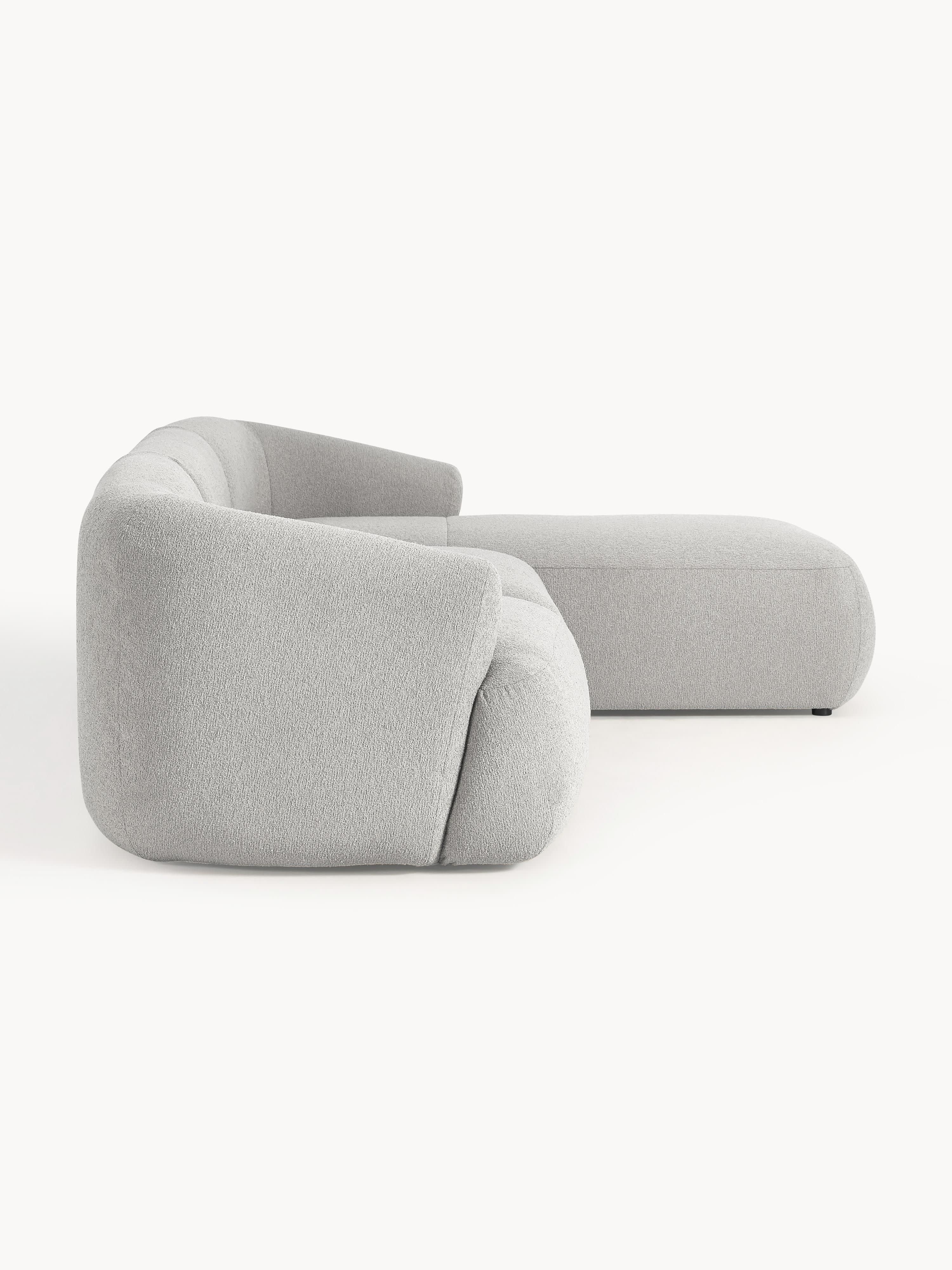 Sofia Modular Bouclé Corner Sofa (4-seater)