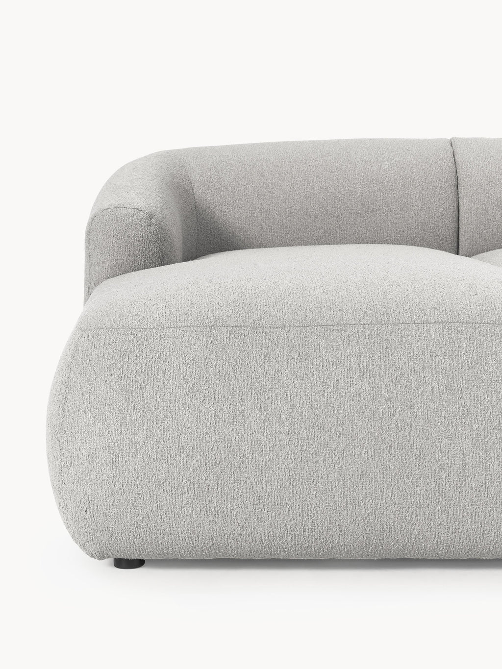 Sofia Modular Bouclé Corner Sofa (4-seater)