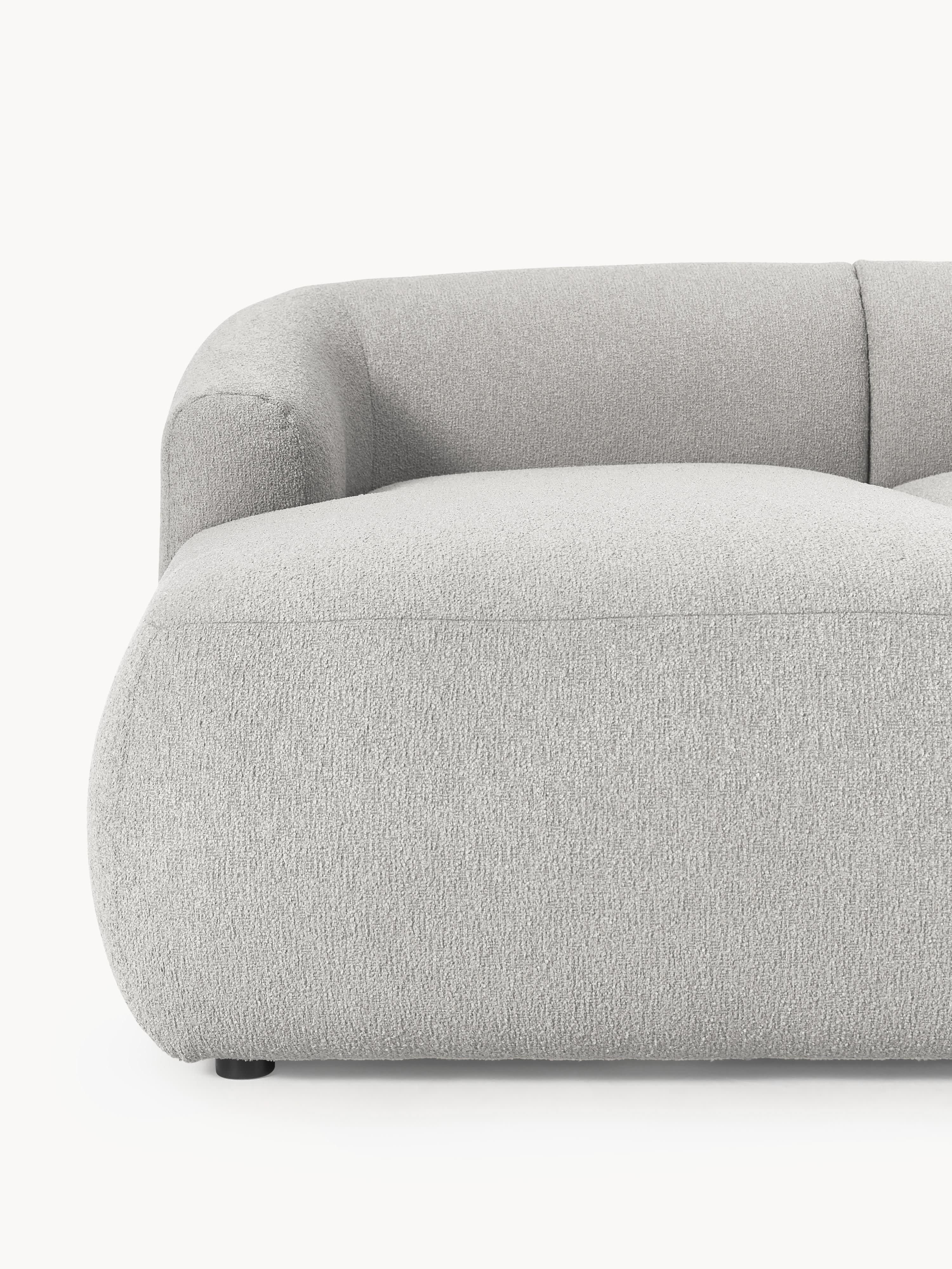 Sofia Modular Bouclé Corner Sofa (4-seater)