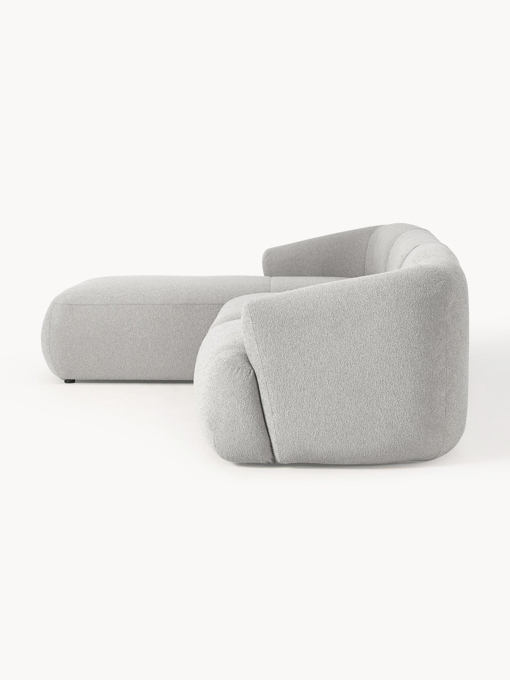Sofia Modular Bouclé Corner Sofa (4-seater)