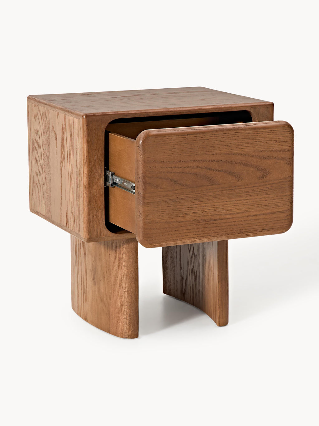 Chandler Oak Wood Bedside Table
