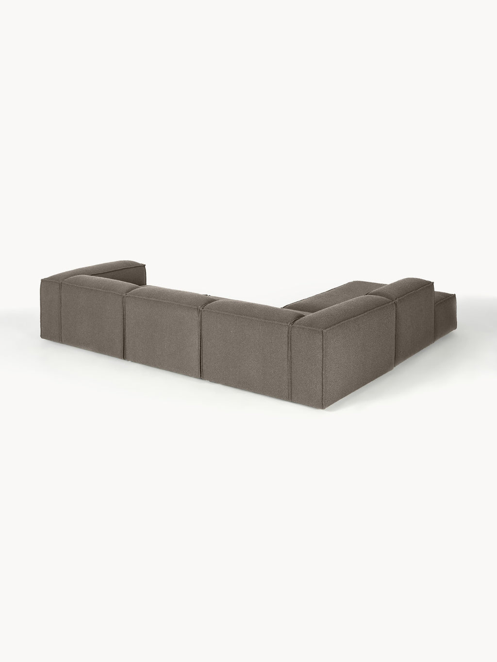 Lennon Bouclé Modular Corner Sofa (4-seater)