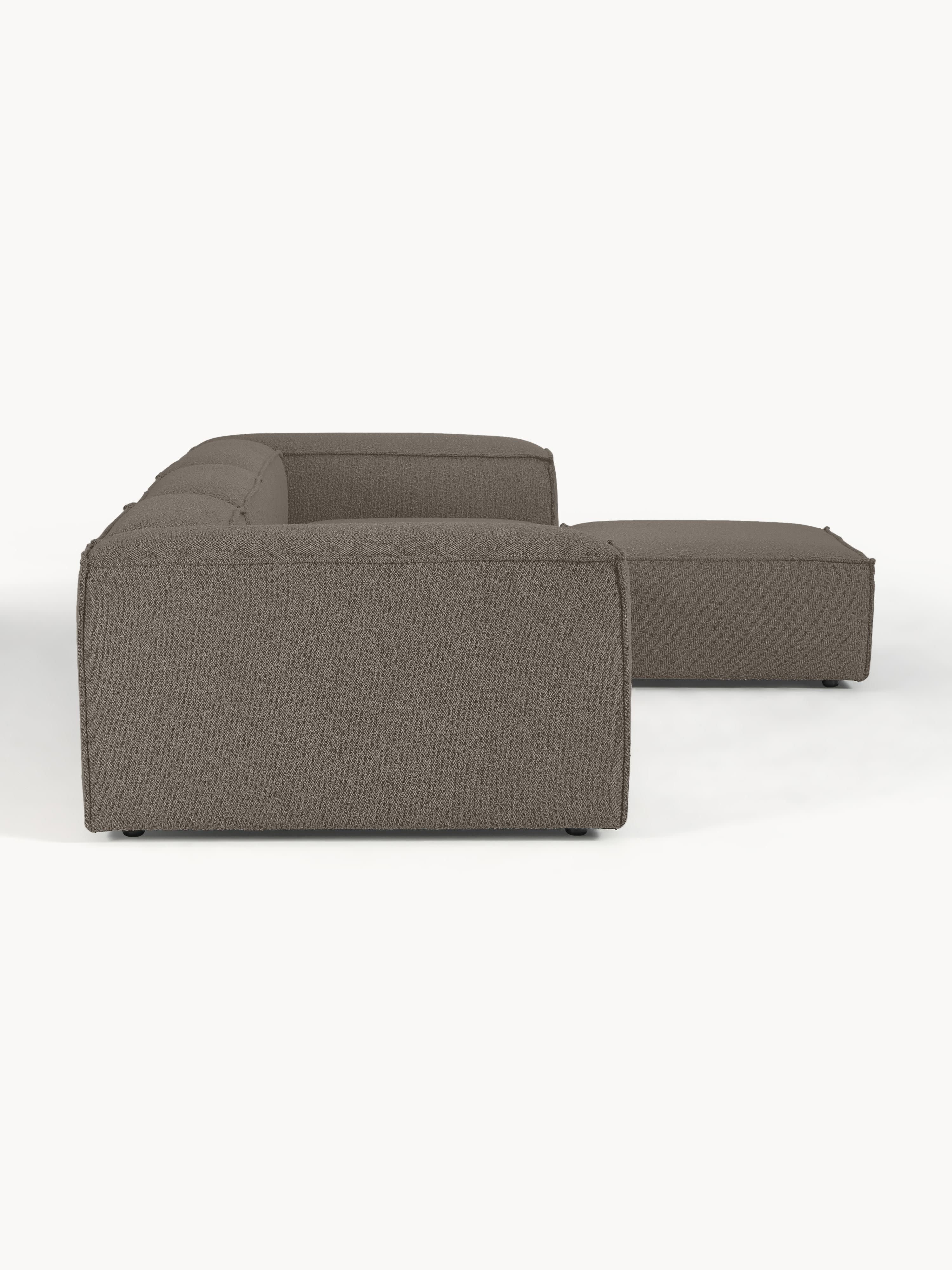 Lennon Bouclé Modular Corner Sofa (4-seater)