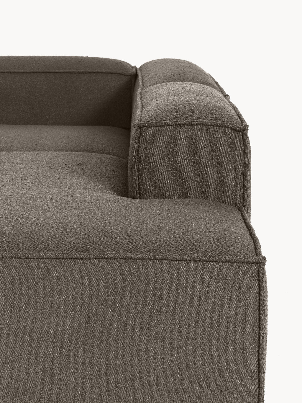 Lennon Bouclé Modular Corner Sofa (4-seater)