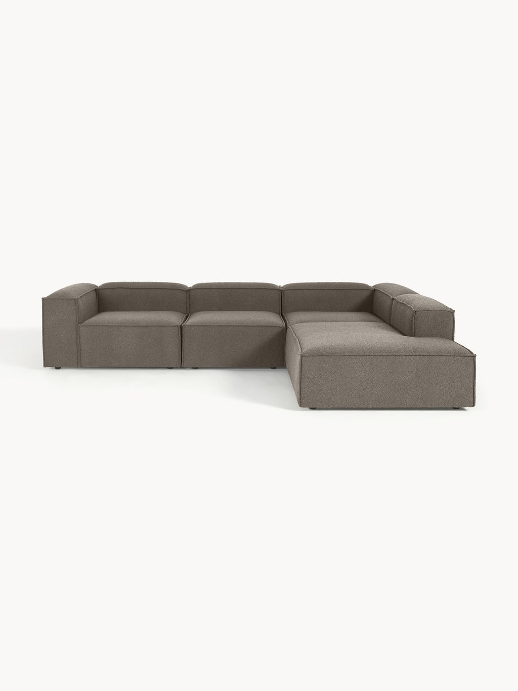 Lennon Bouclé Modular Corner Sofa (4-seater)