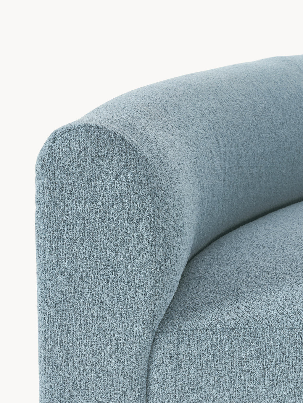 Sofia Round Bouclé Corner Module