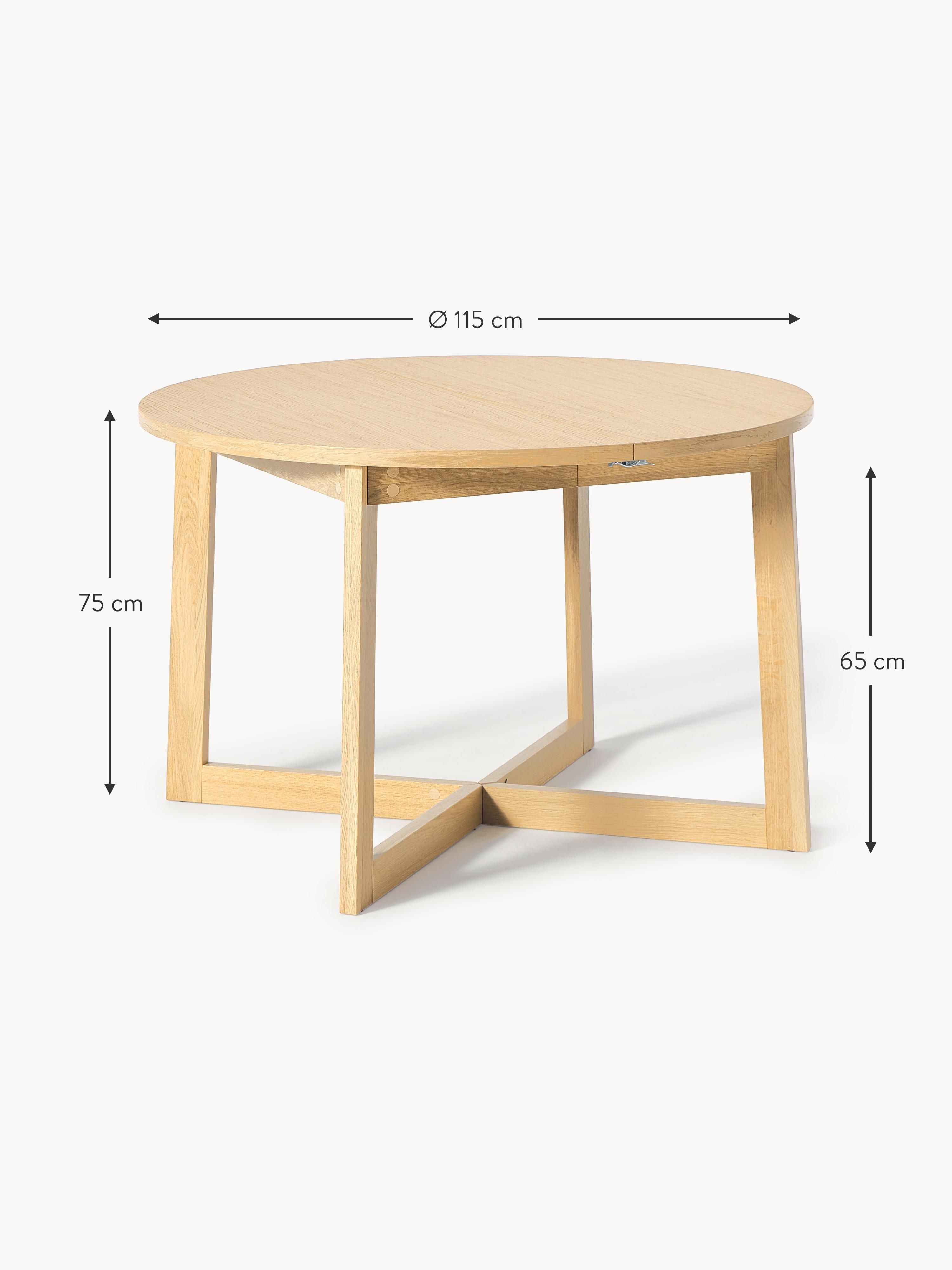 Bennet Extendable Dining Table, 115 - 215 x 75 cm