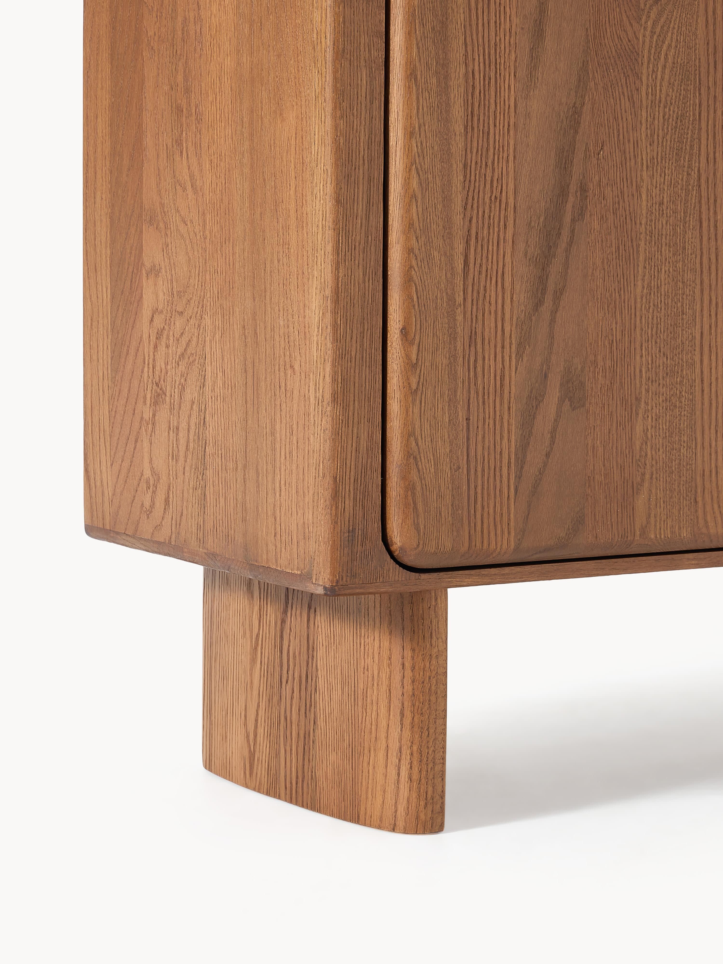 Chandler Oak Wood Highboard