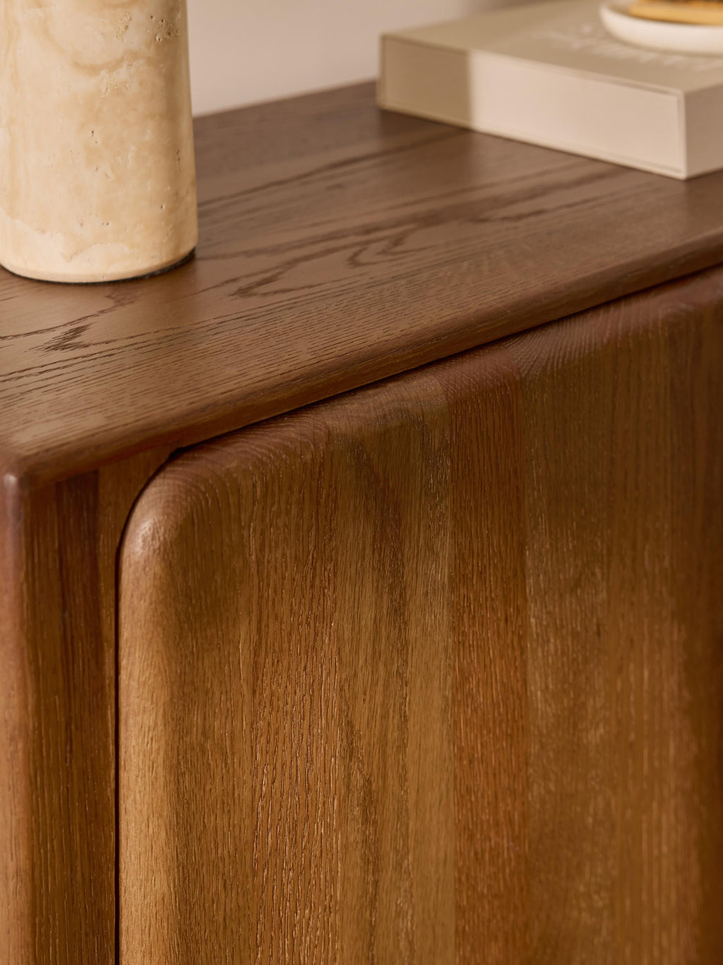 Chandler Oak Wood Highboard