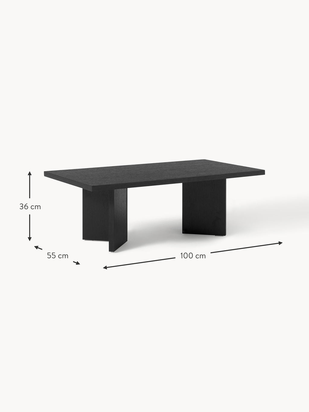 Toni Wooden Coffee Table