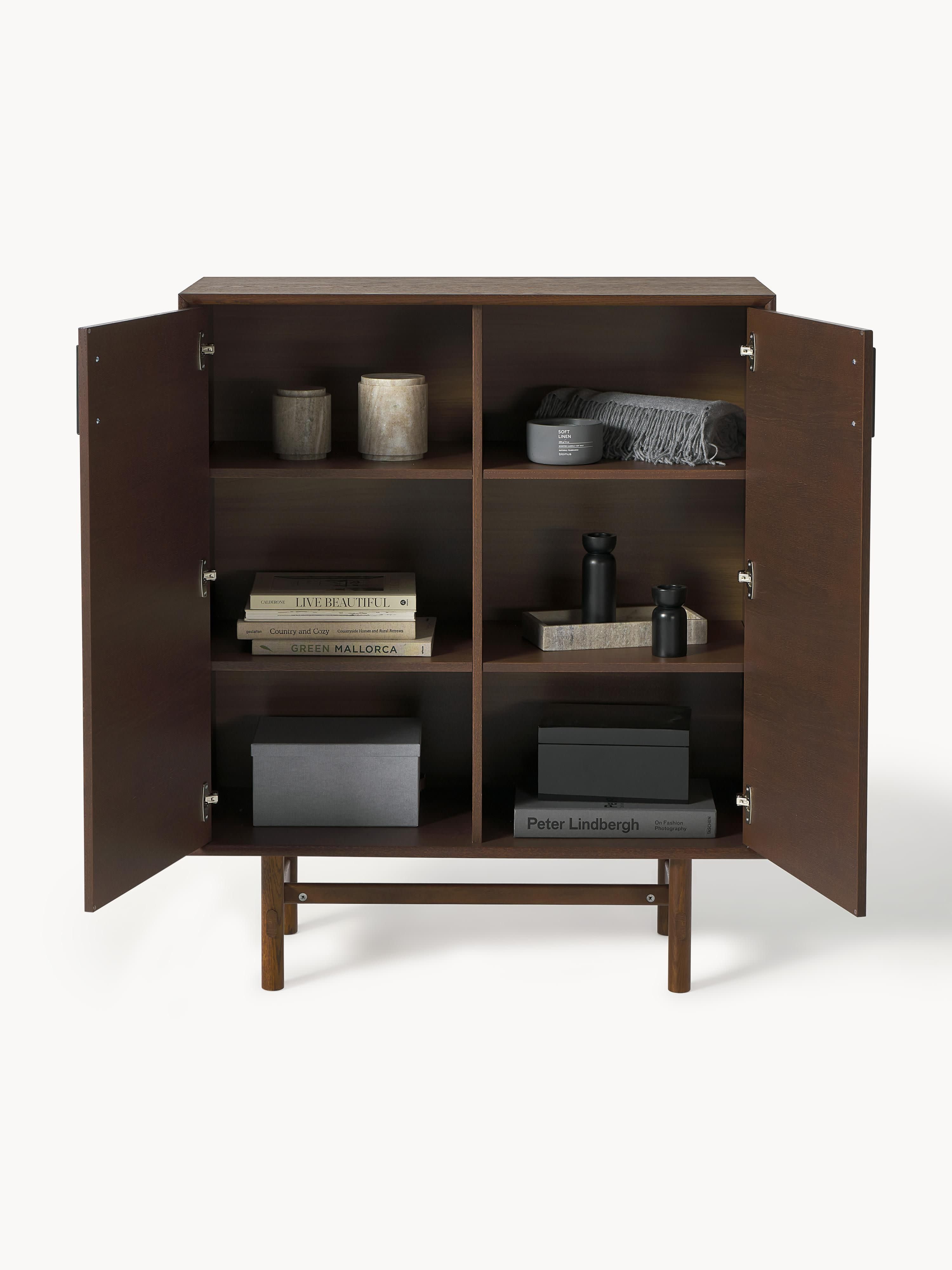 Diana Oak Wood Highboard