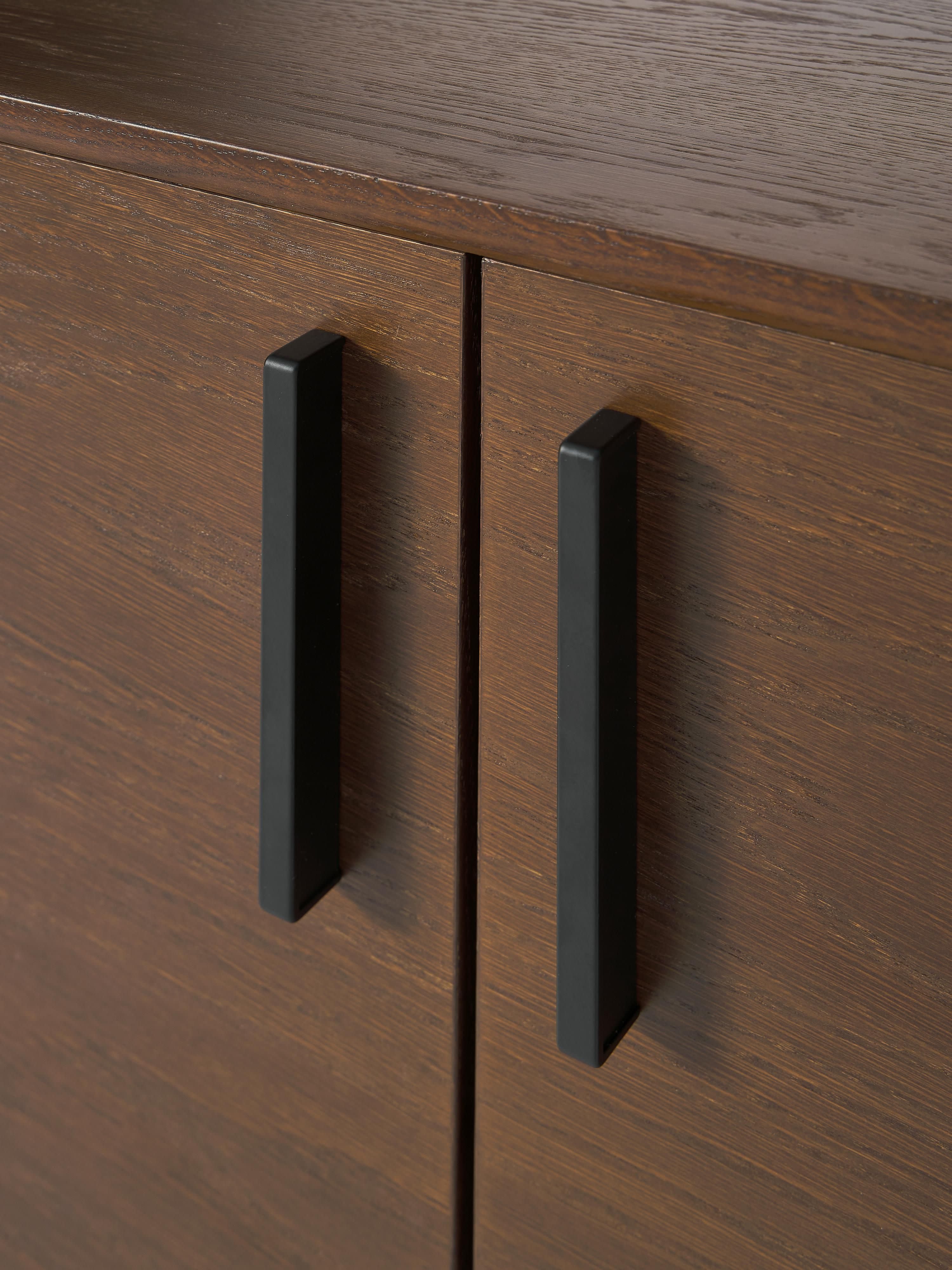 Diana Oak Wood Highboard