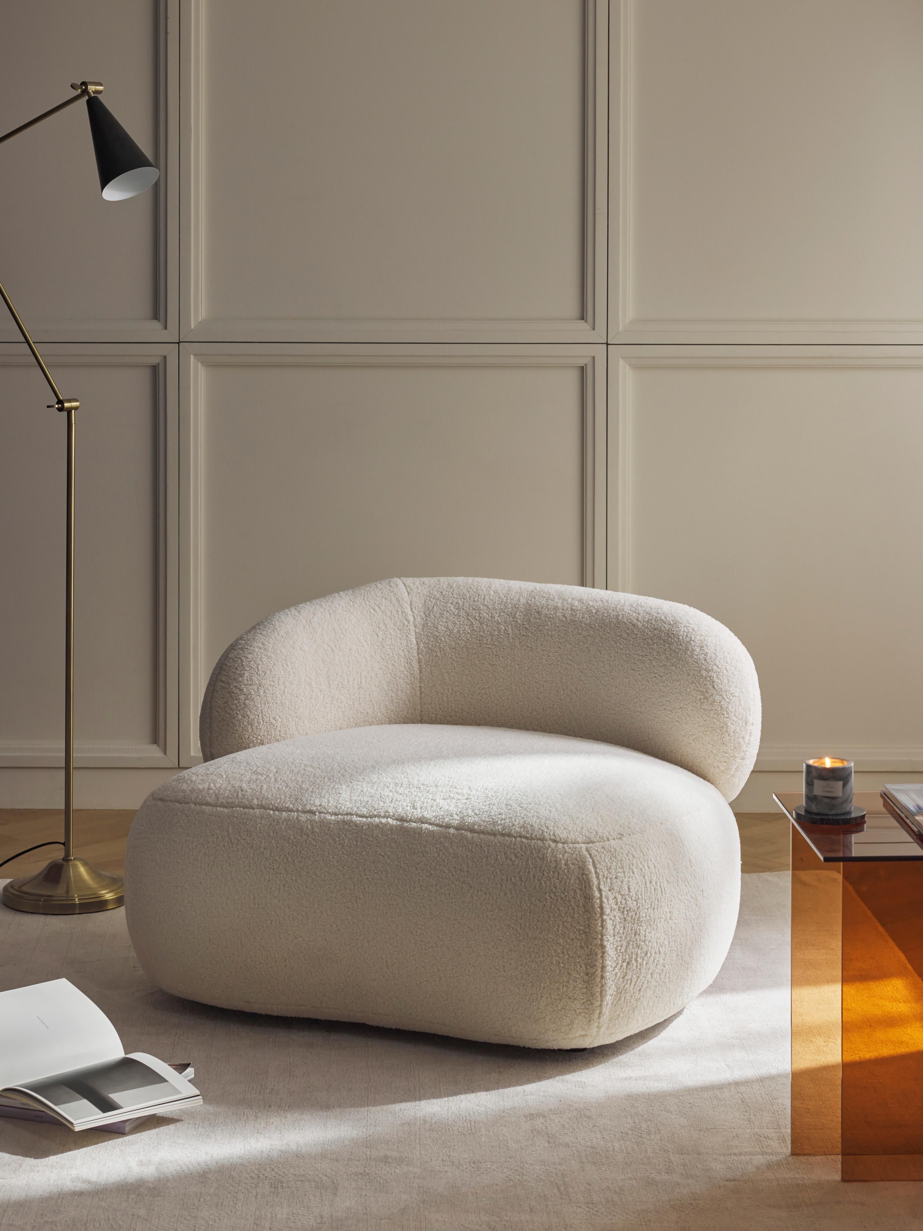 Alba Teddy Fur Lounge Chair