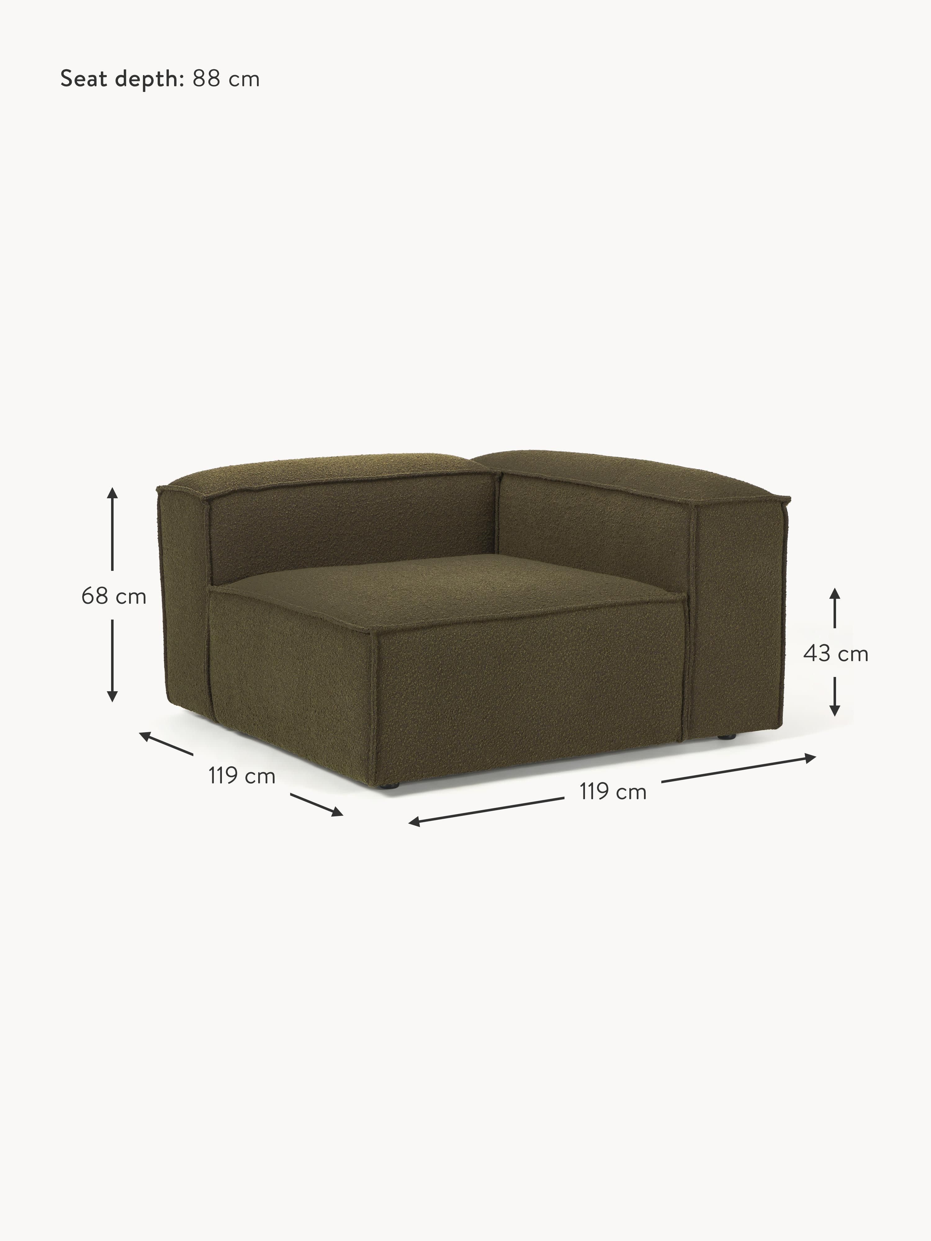 Lennon Bouclé Corner Module