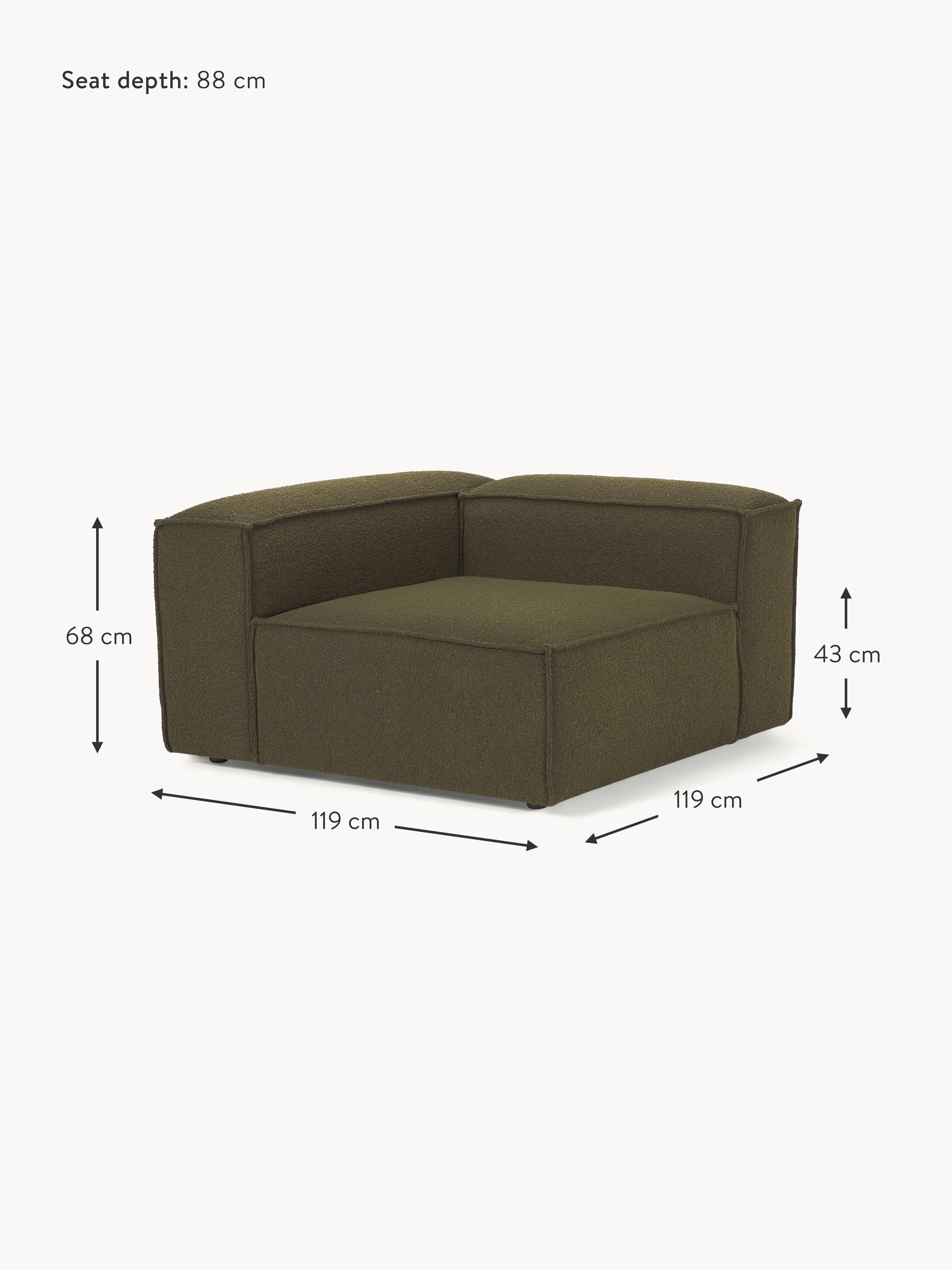 Lennon Bouclé Corner Module