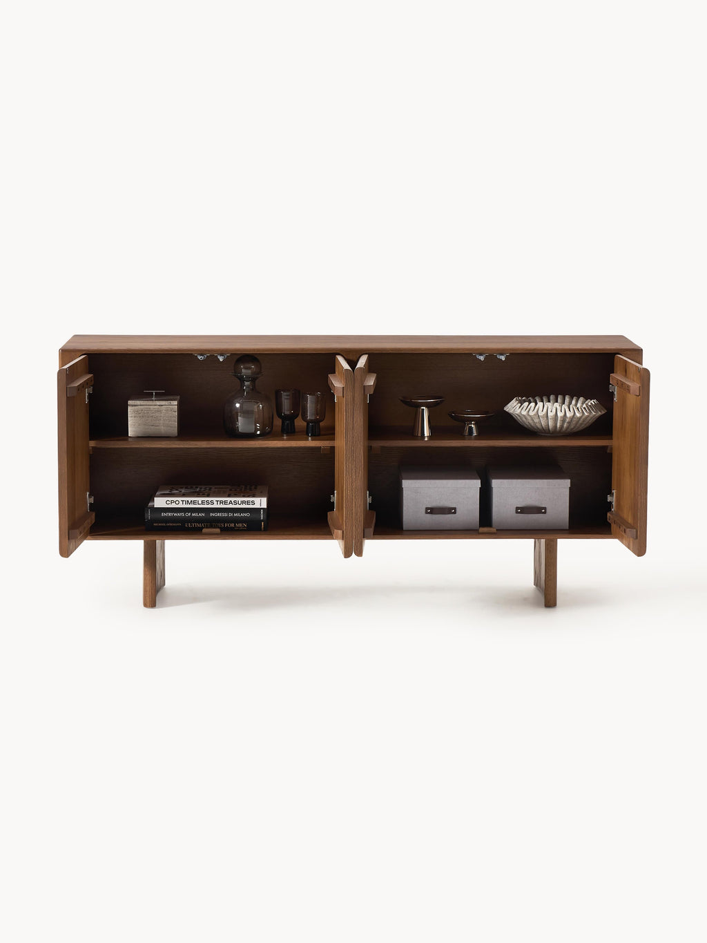 Chandler Oak Wood Sideboard