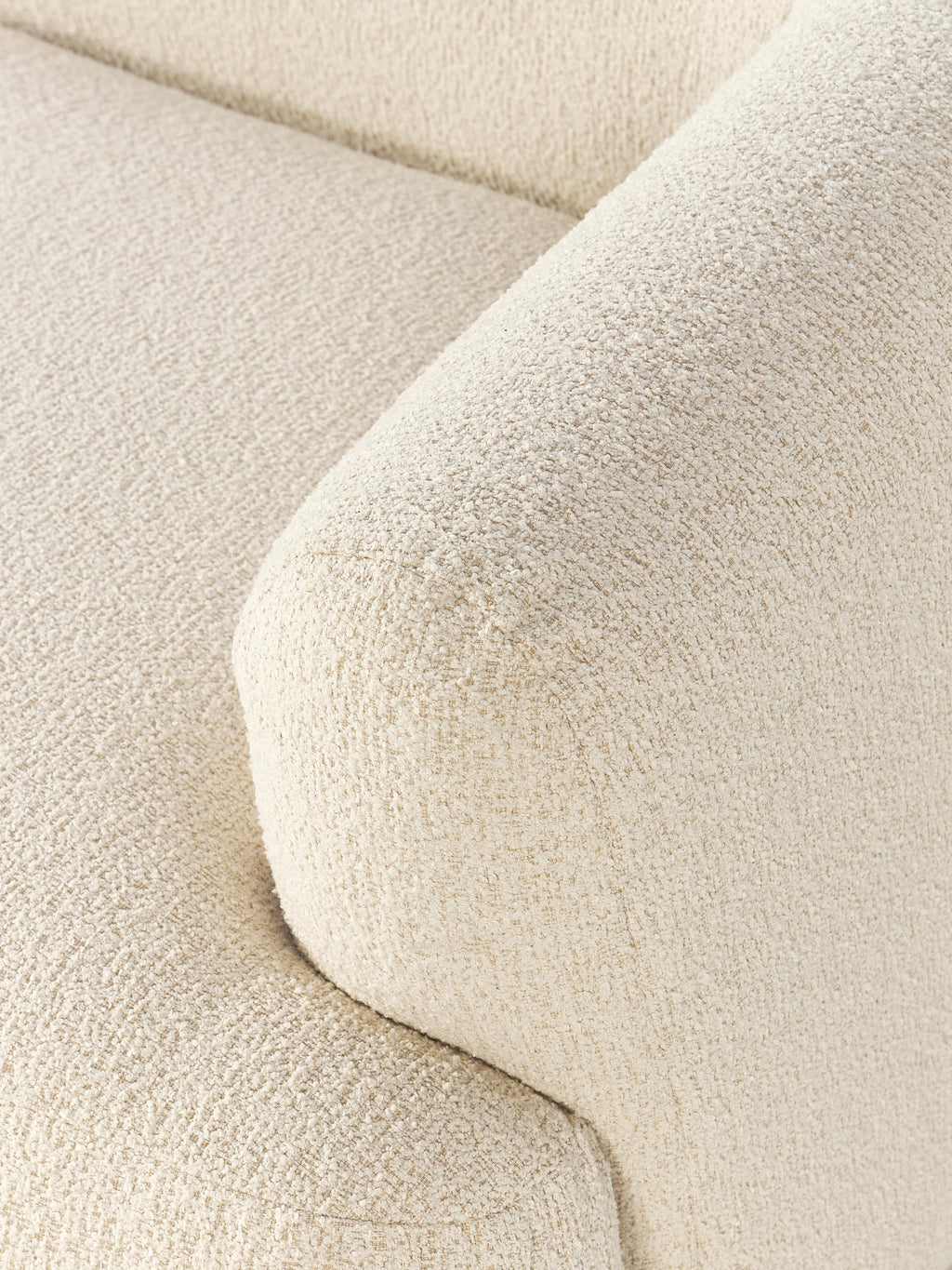 Sofia Modular Bouclé Corner Sofa (4-seater)