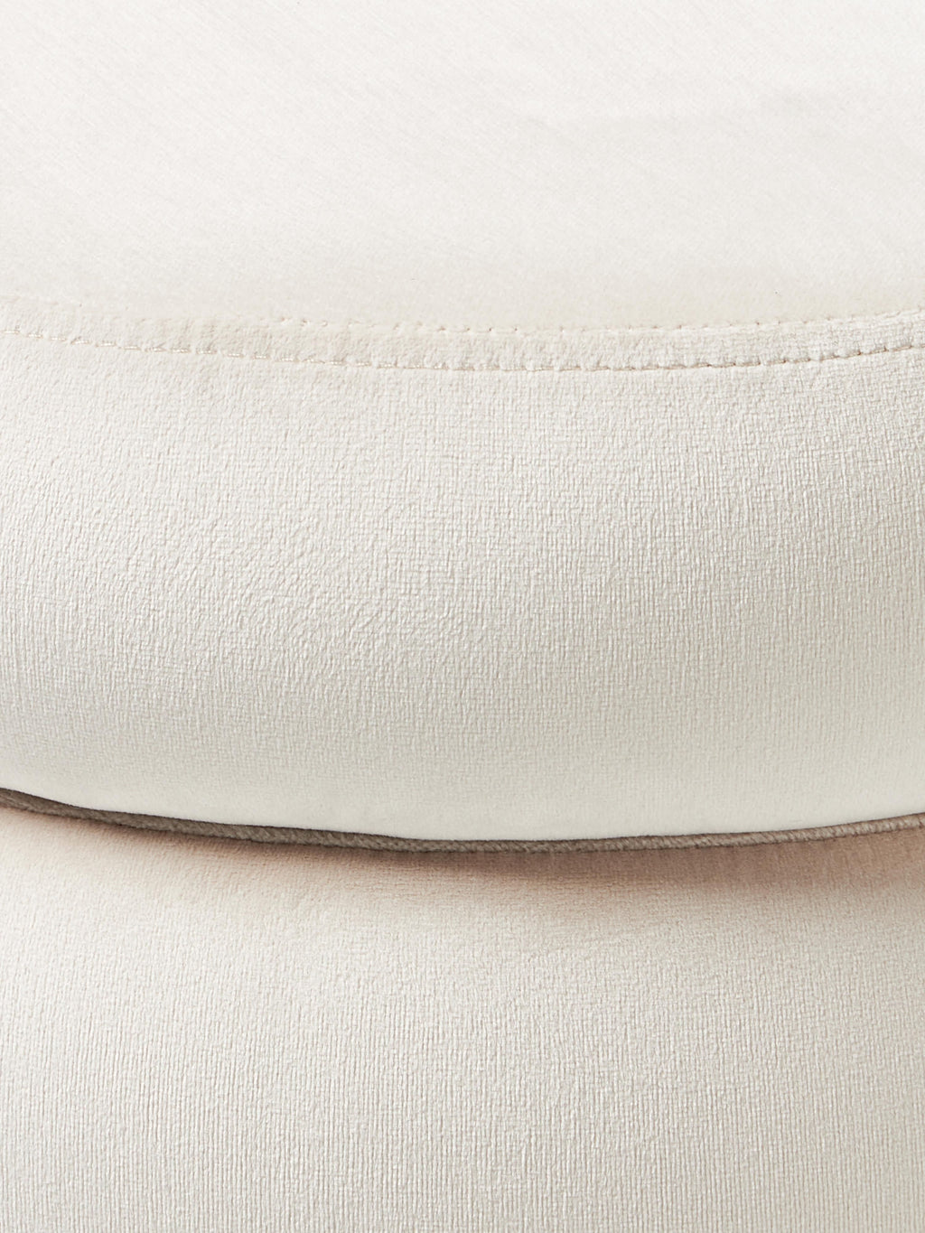 Alto Velvet Upholstered Stool with Storage Space