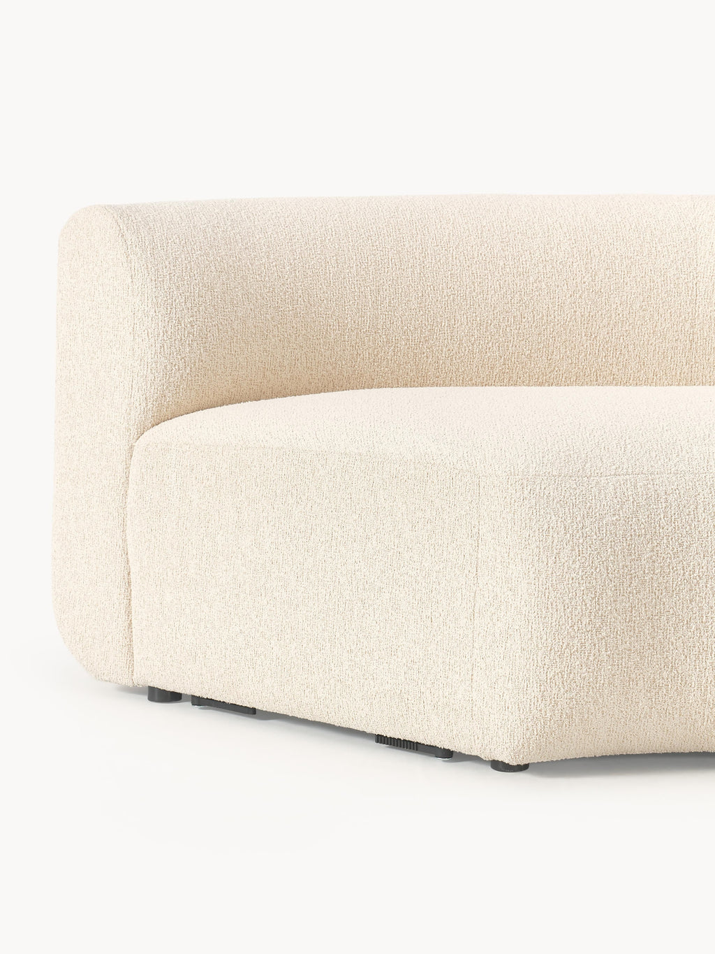 Sofia Round Bouclé Corner Module