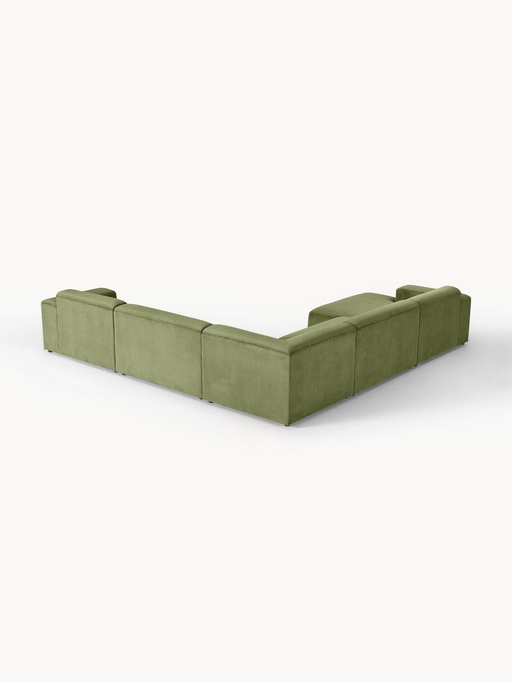 Melva XL Corduroy Corner Sofa