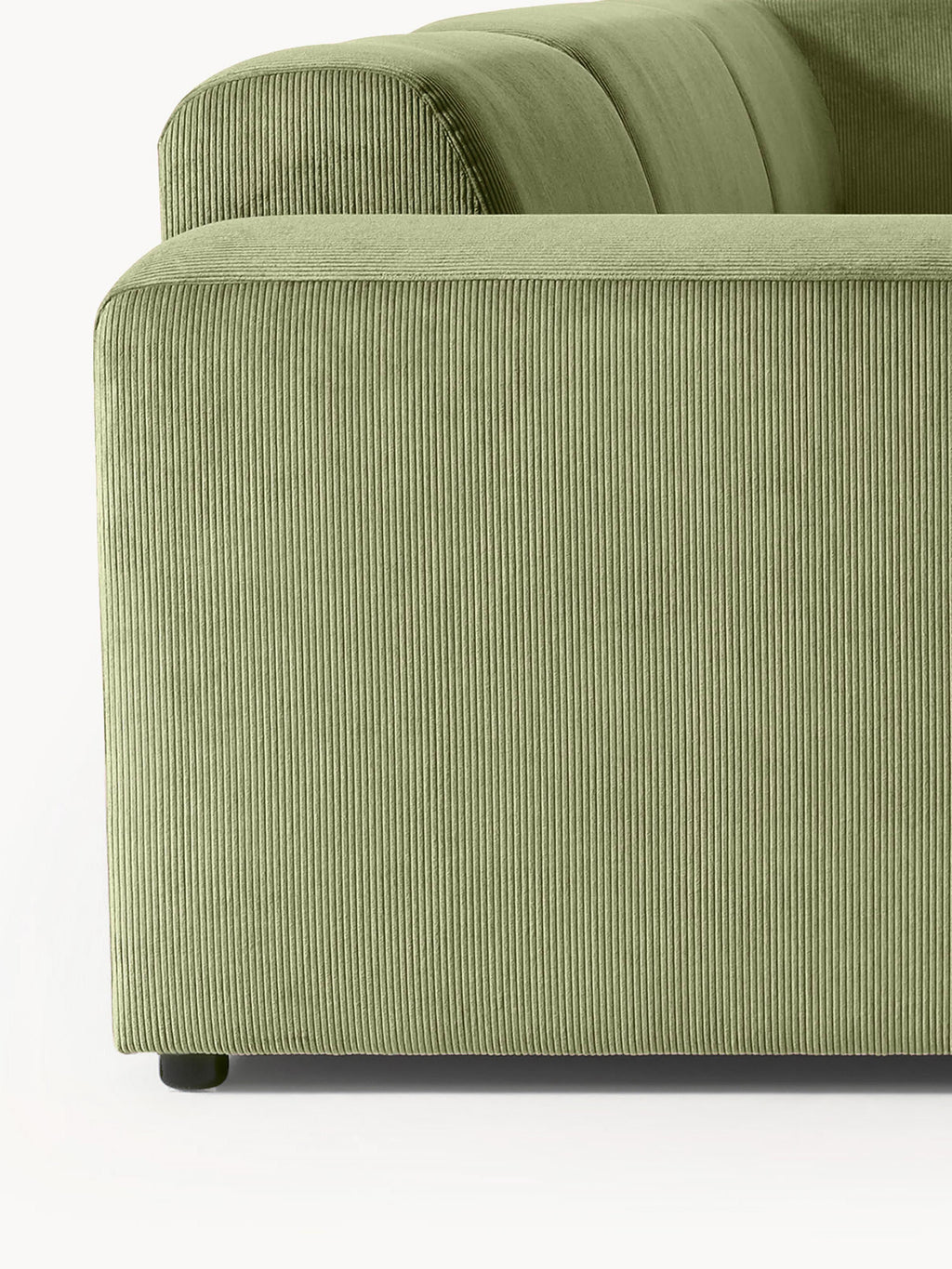 Melva XL Corduroy Corner Sofa