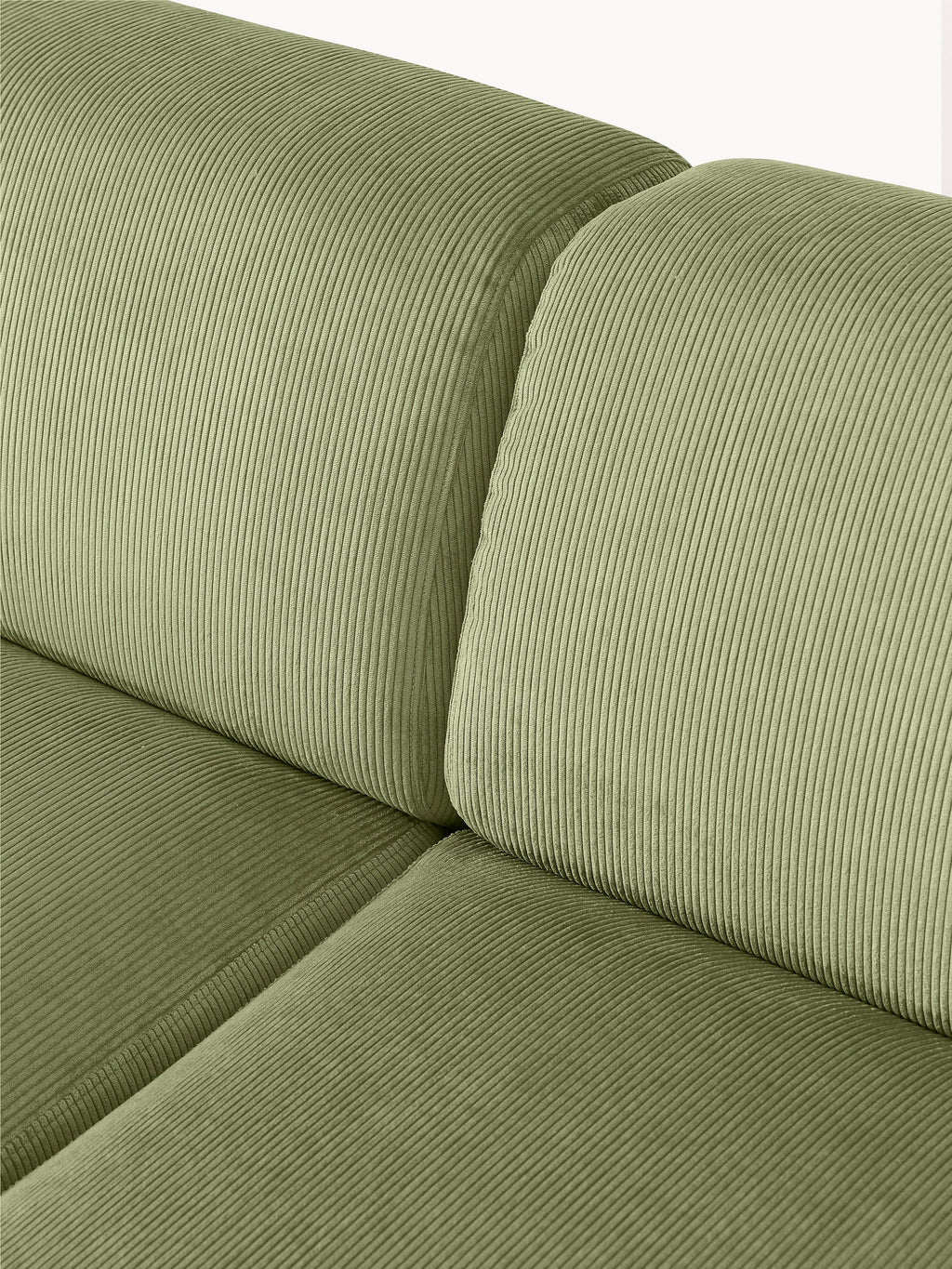Melva XL Corduroy Corner Sofa