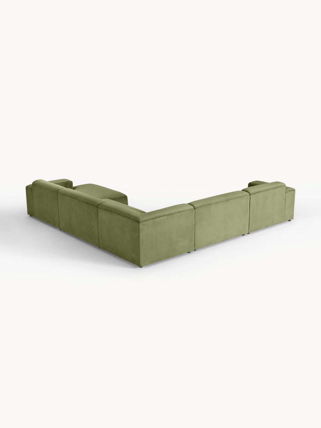Melva XL Corduroy Corner Sofa