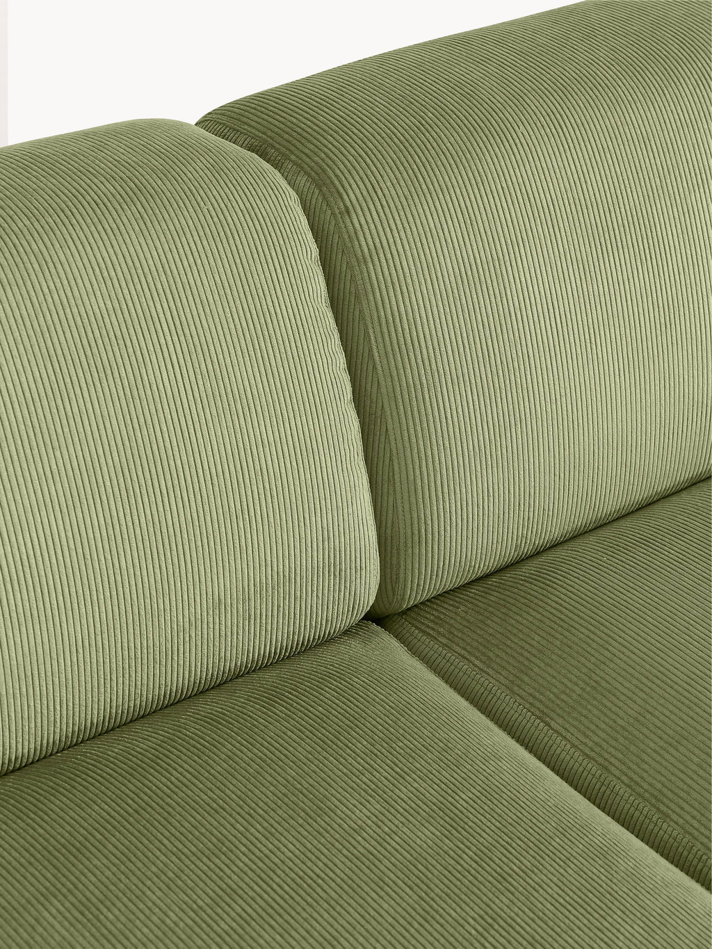 Melva XL Corduroy Corner Sofa