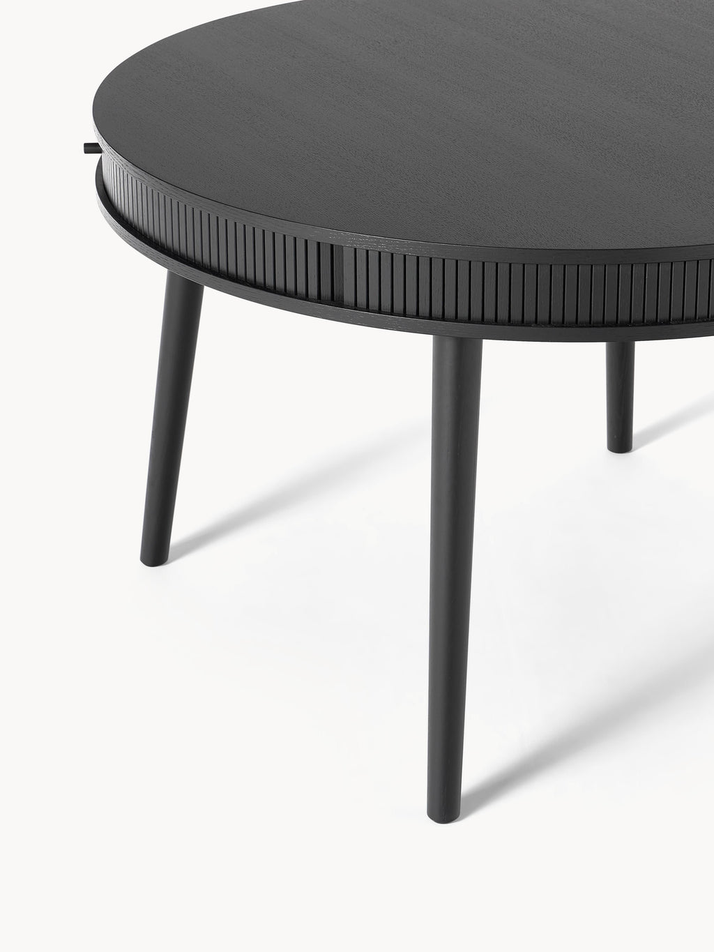 Calary Round Dining Table with Storage Space, in various sizes