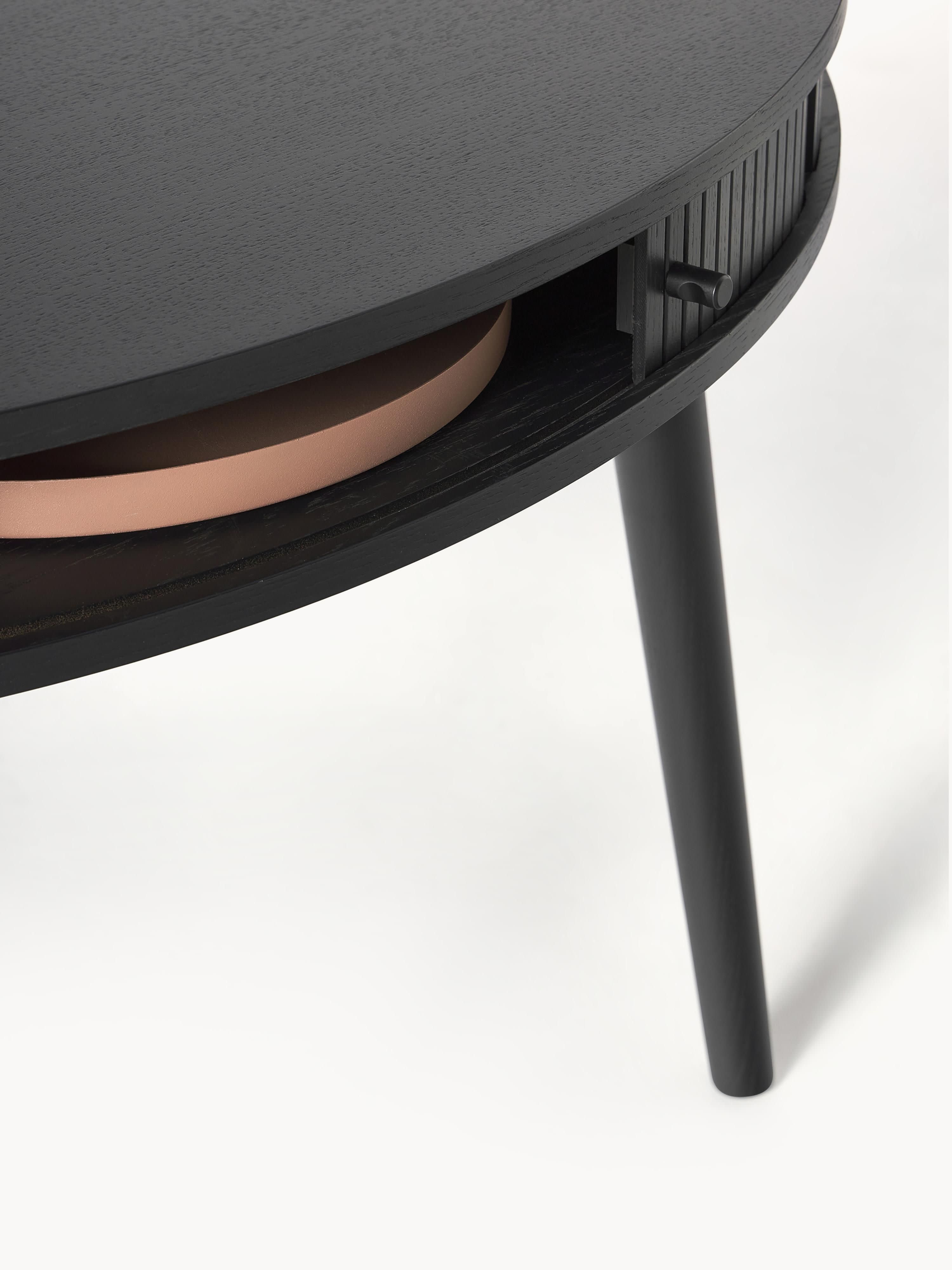 Calary Round Dining Table with Storage Space, in various sizes