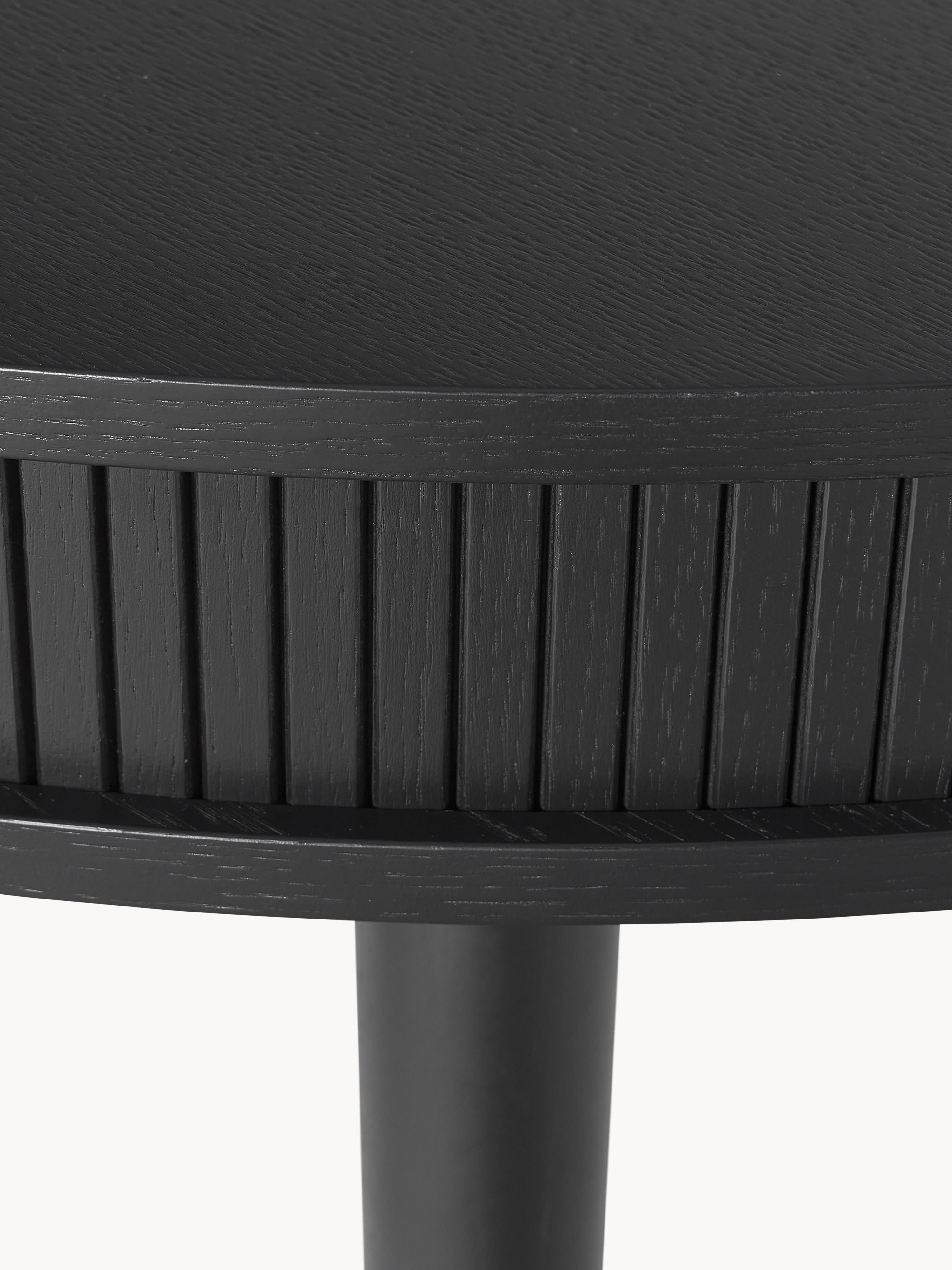 Calary Round Dining Table with Storage Space, in various sizes